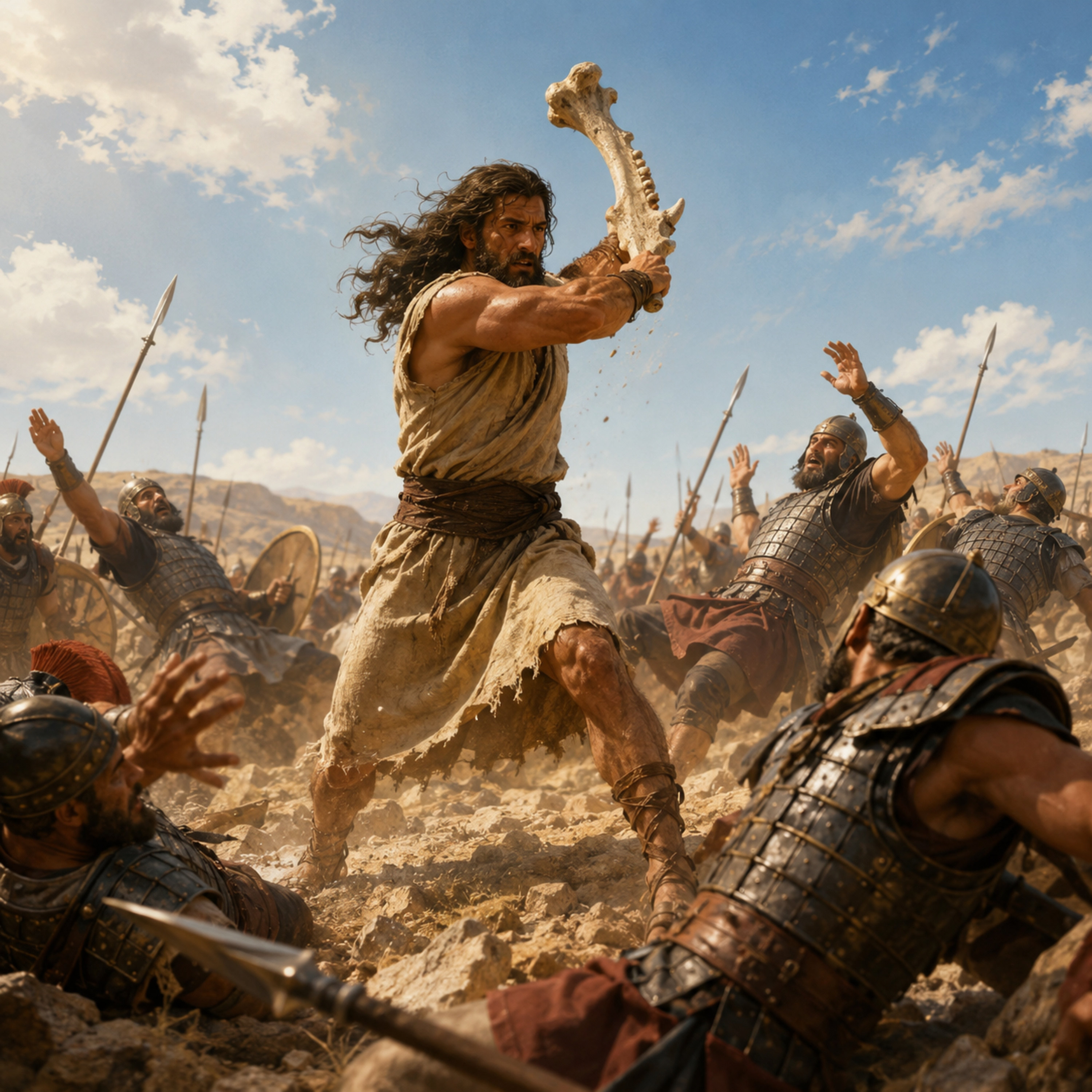 S03E11 Samson and the Sad Ending of Judges | Judges 13–21 episode artwork