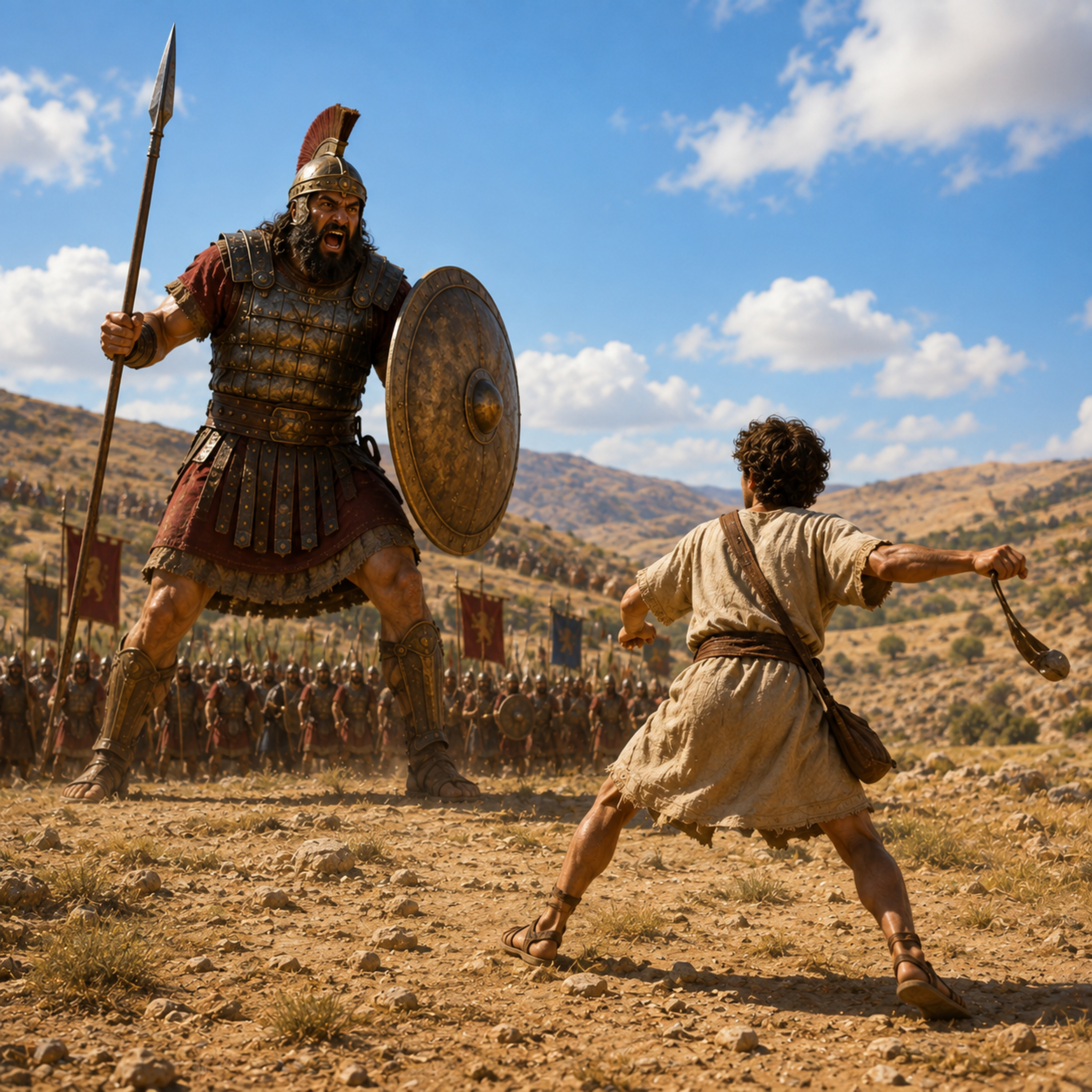 S04E04 David, Goliath, and the King God Chose | 1 Samuel 16-27 episode artwork