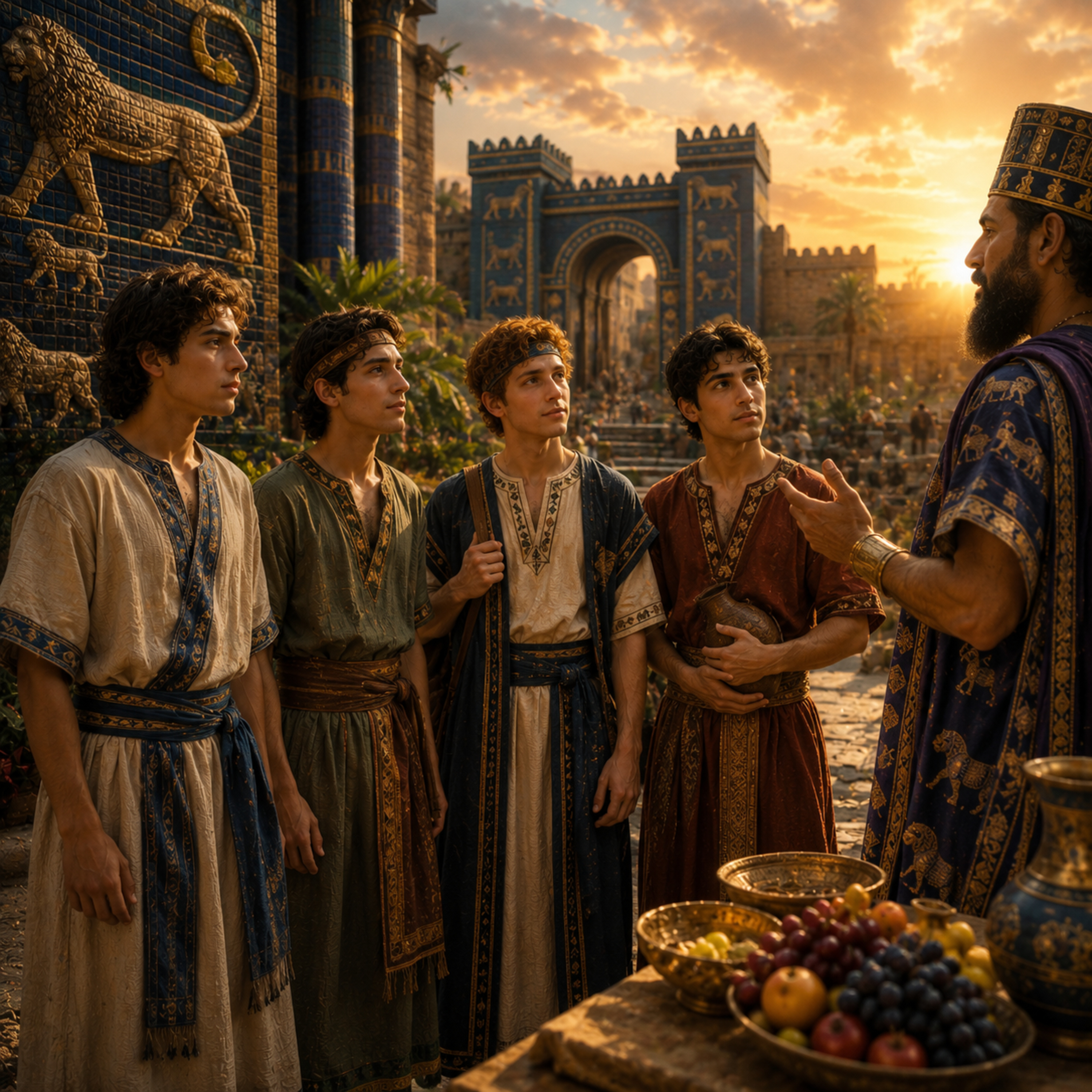 S06E04 Daniel and His Friends in Babylon | Daniel 1 episode artwork