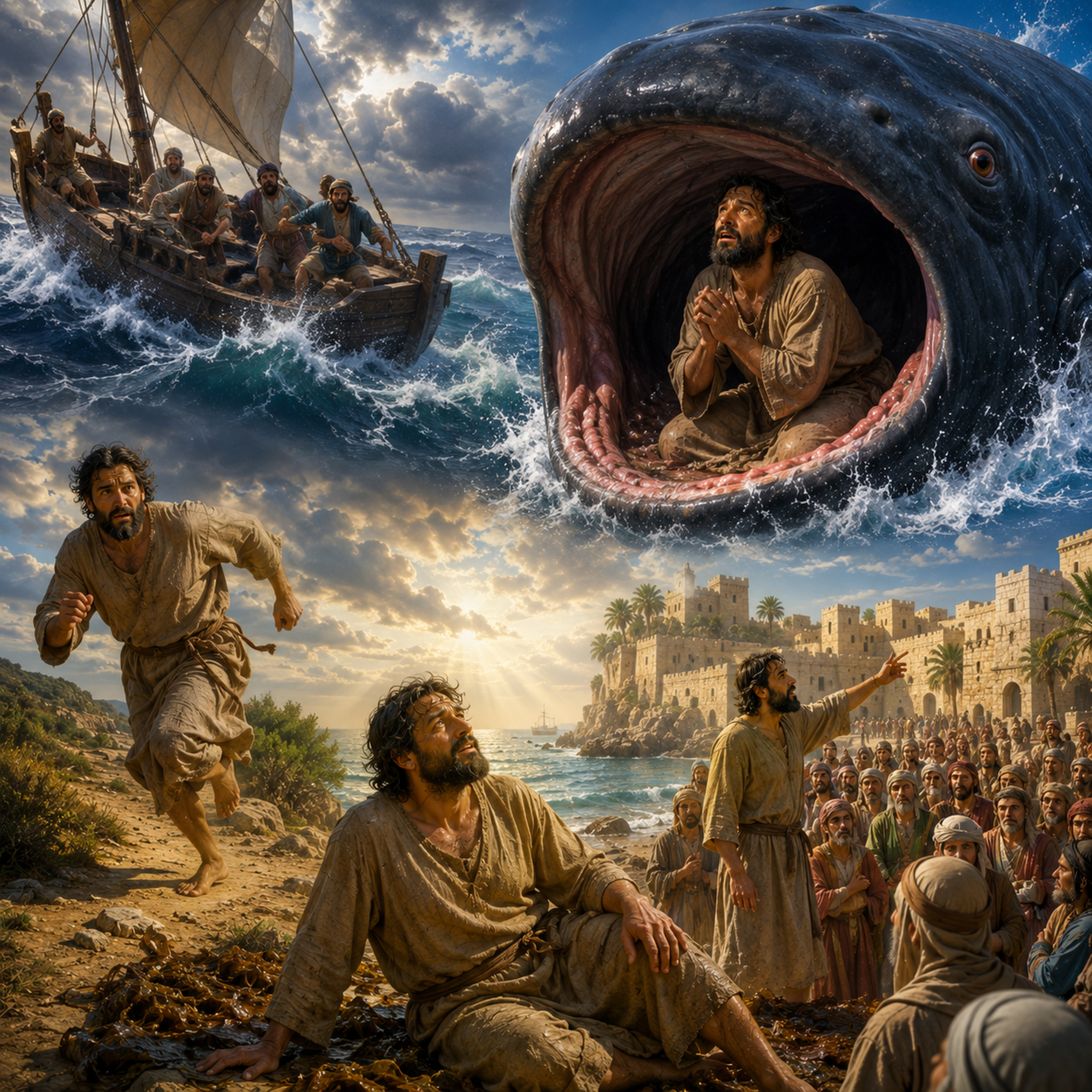 S06E11 Jonah and Nahum: Mercy and Justice for Nineveh | Jonah; Nahum episode artwork