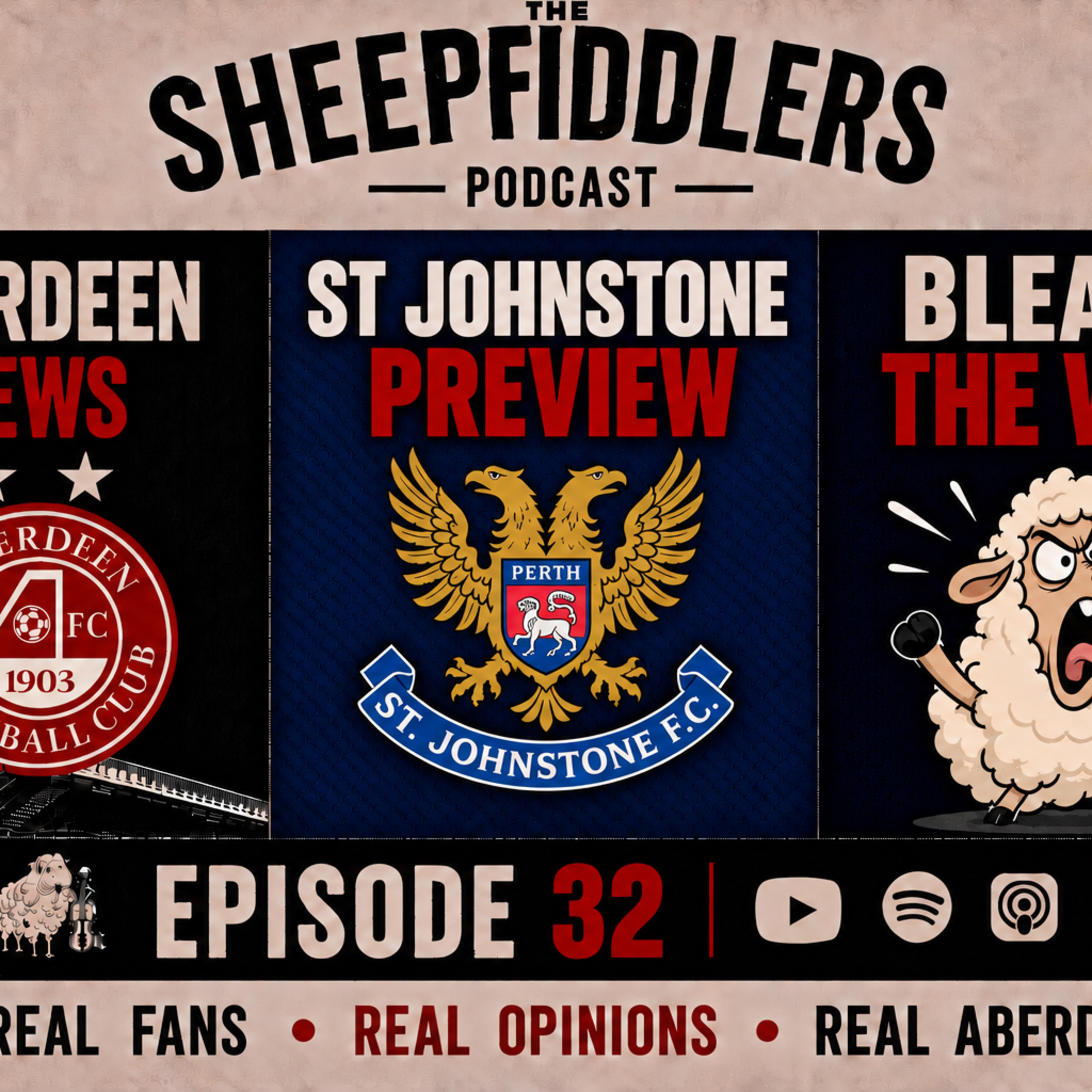 #32 The Sheep Are Back episode artwork