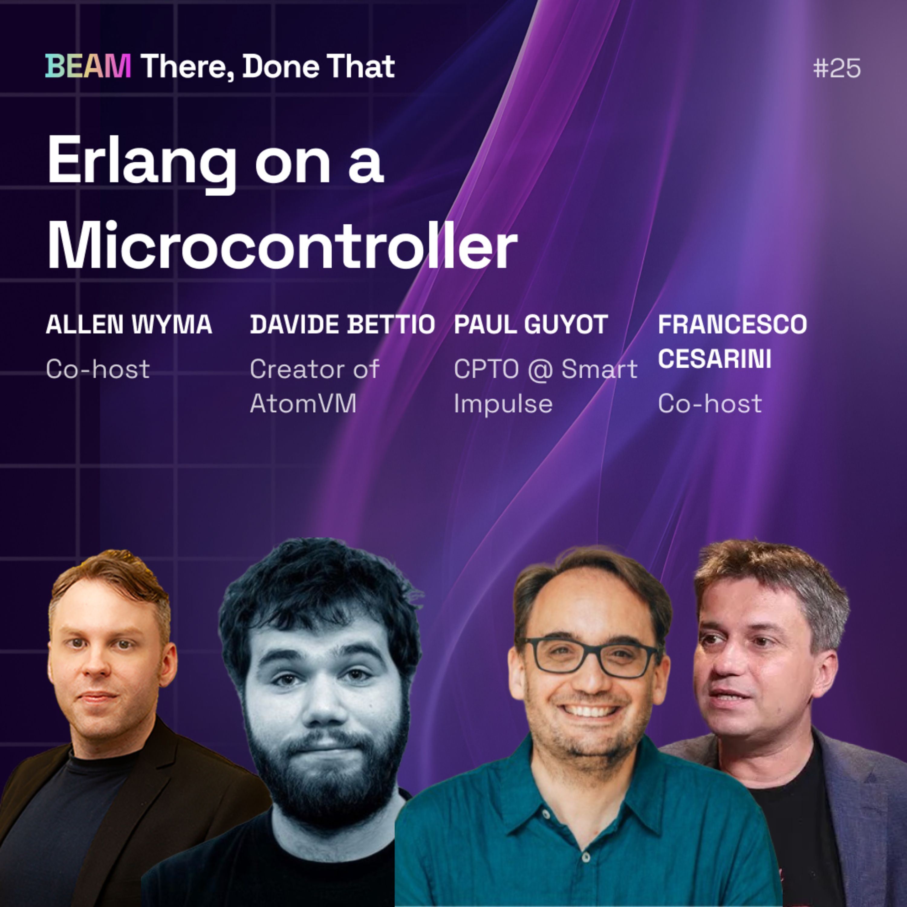 Erlang on a Microcontroller: Davide Bettio & Paul Guyot on AtomVM