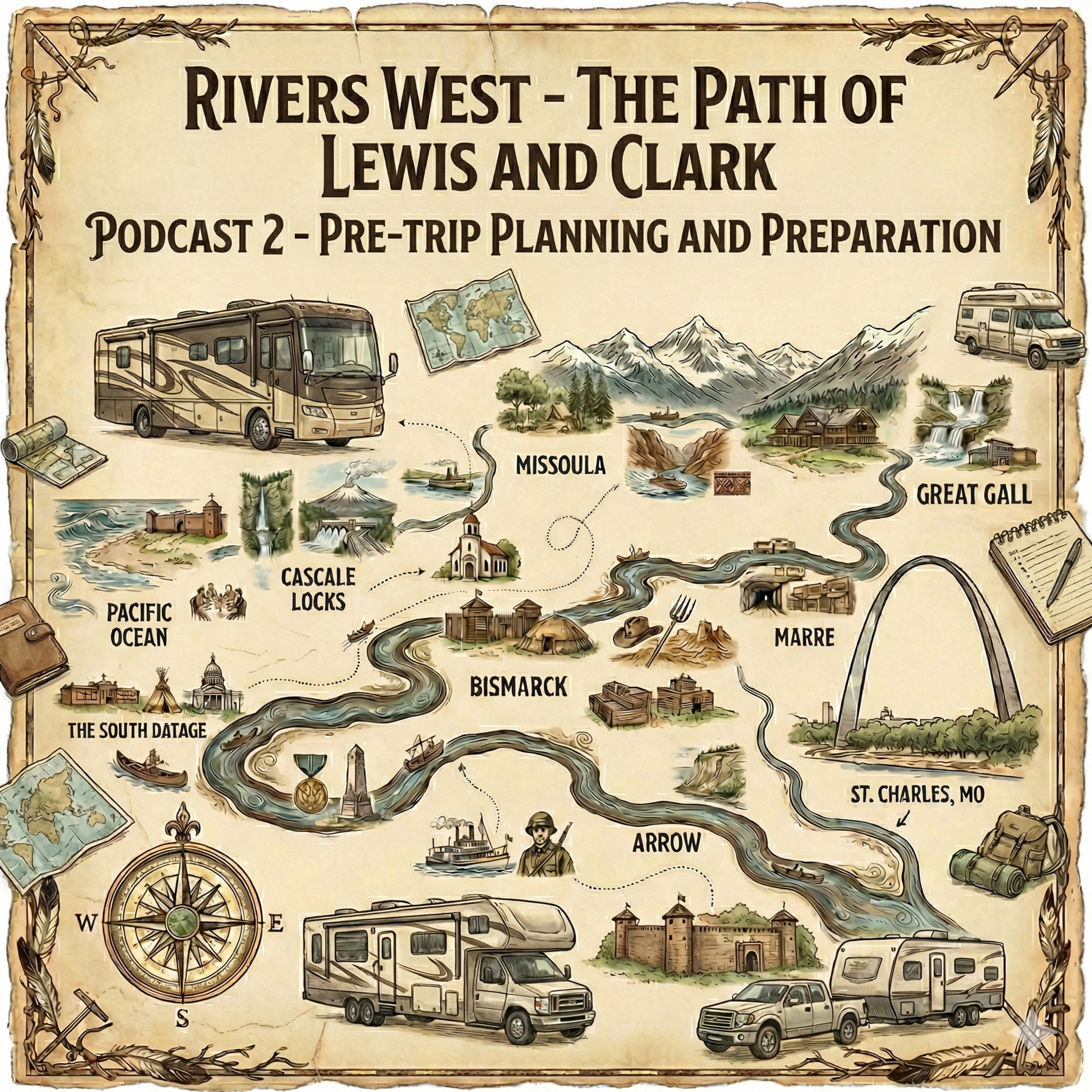 Podcast 2 - Pre-trip Planning and Preparation episode artwork