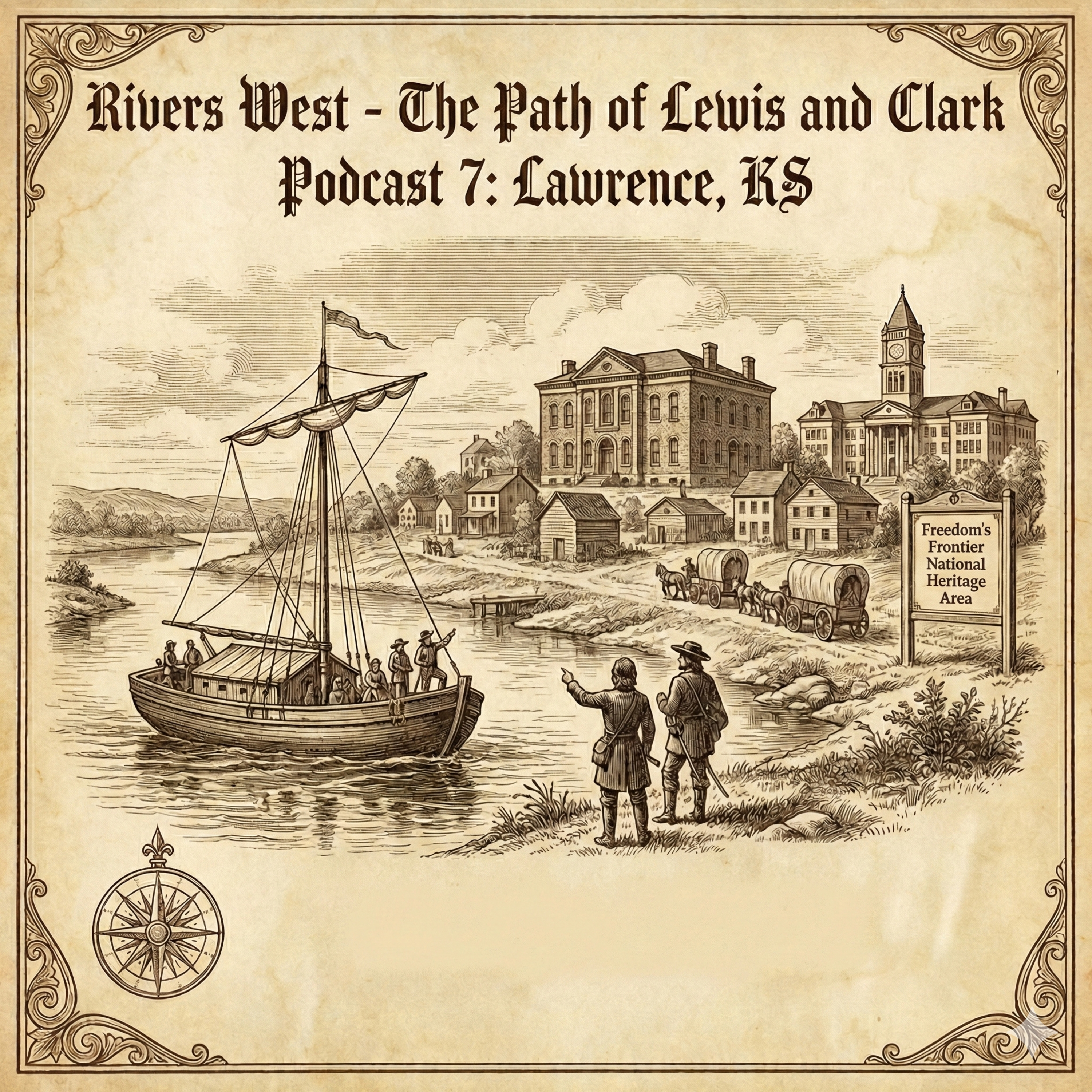 Podcast 7 - Stop 3 - Lawrence, KS episode artwork