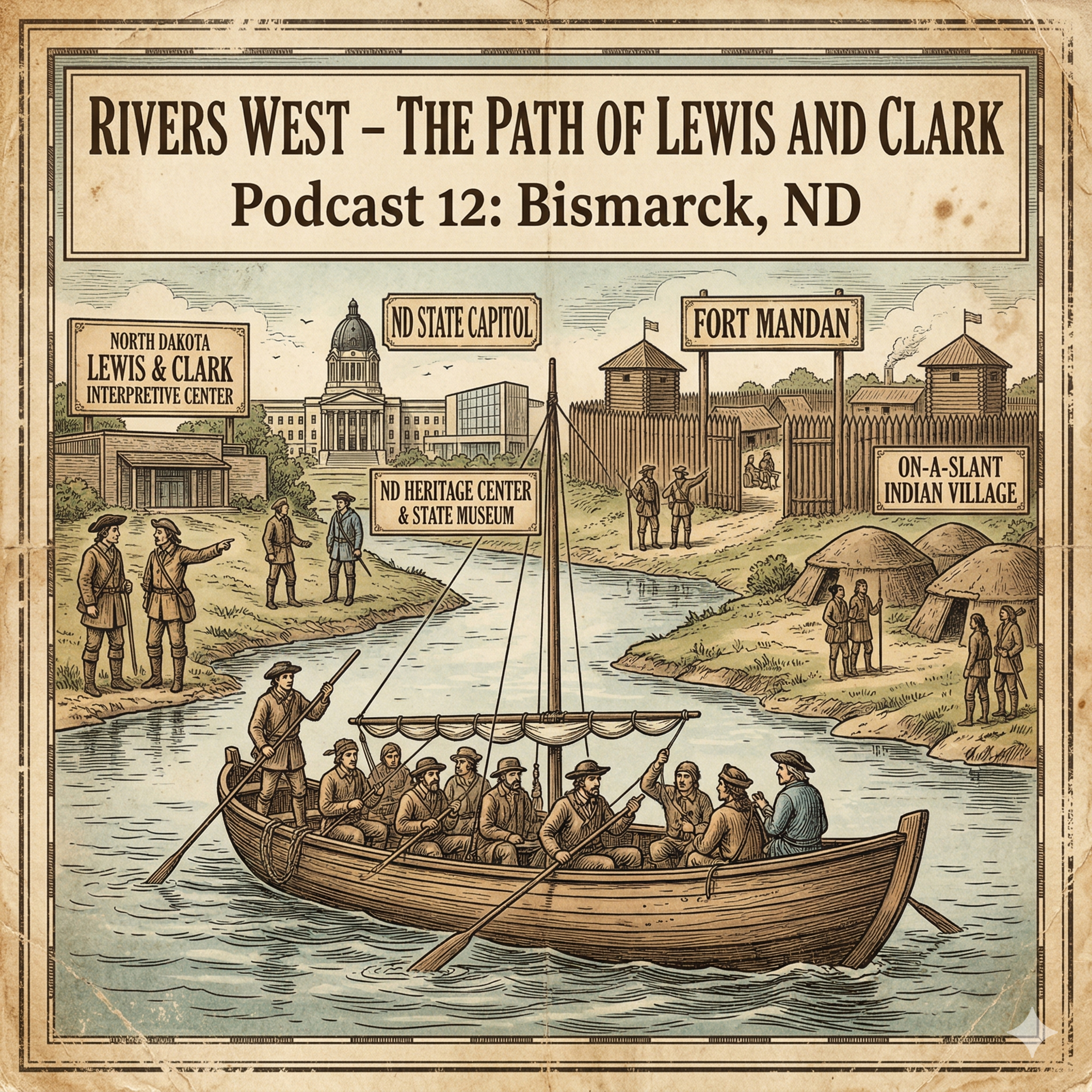 Podcast 12 - Stop 8 - Bismarck, ND episode artwork