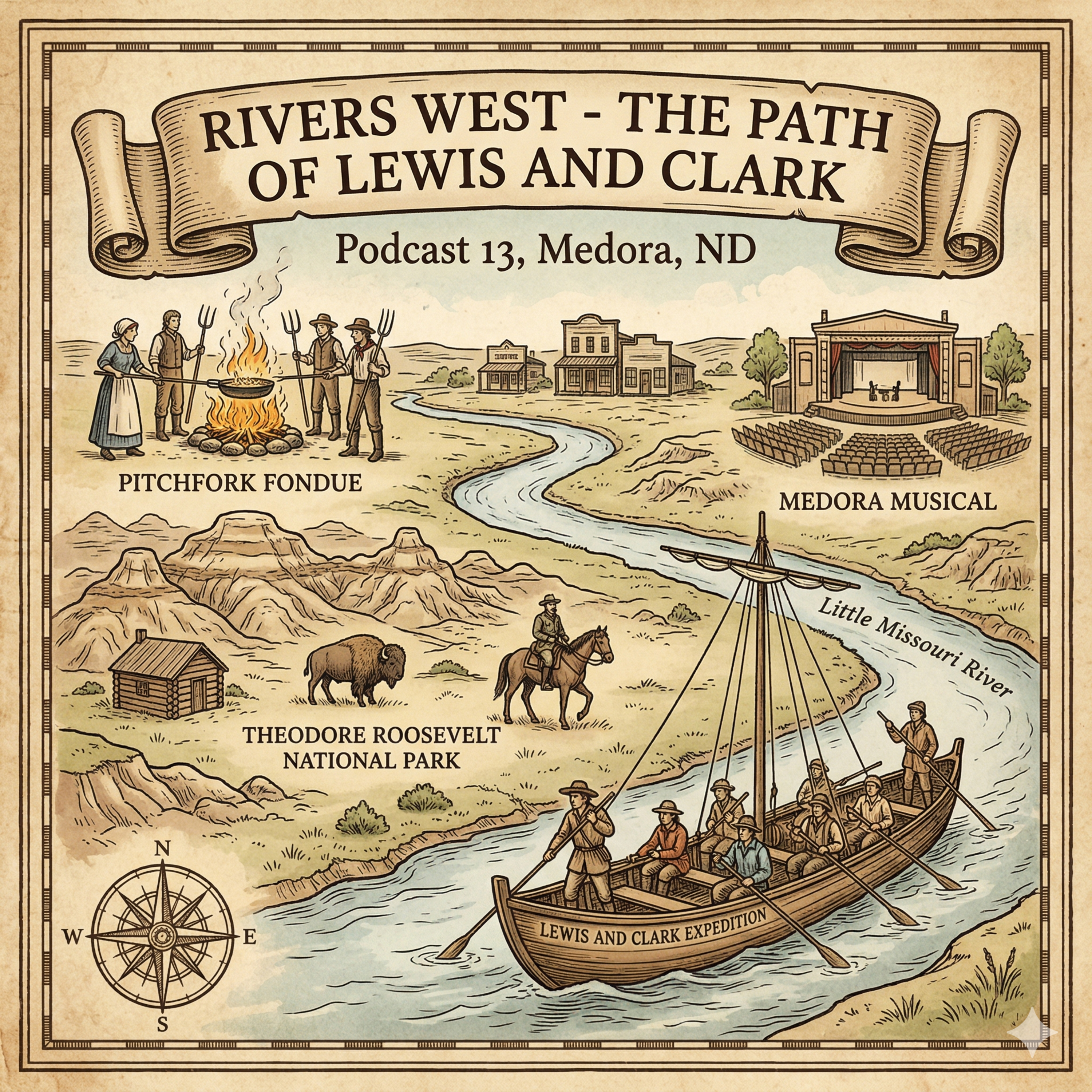 Podcast 13 - Stop 9 - Medora, ND episode artwork