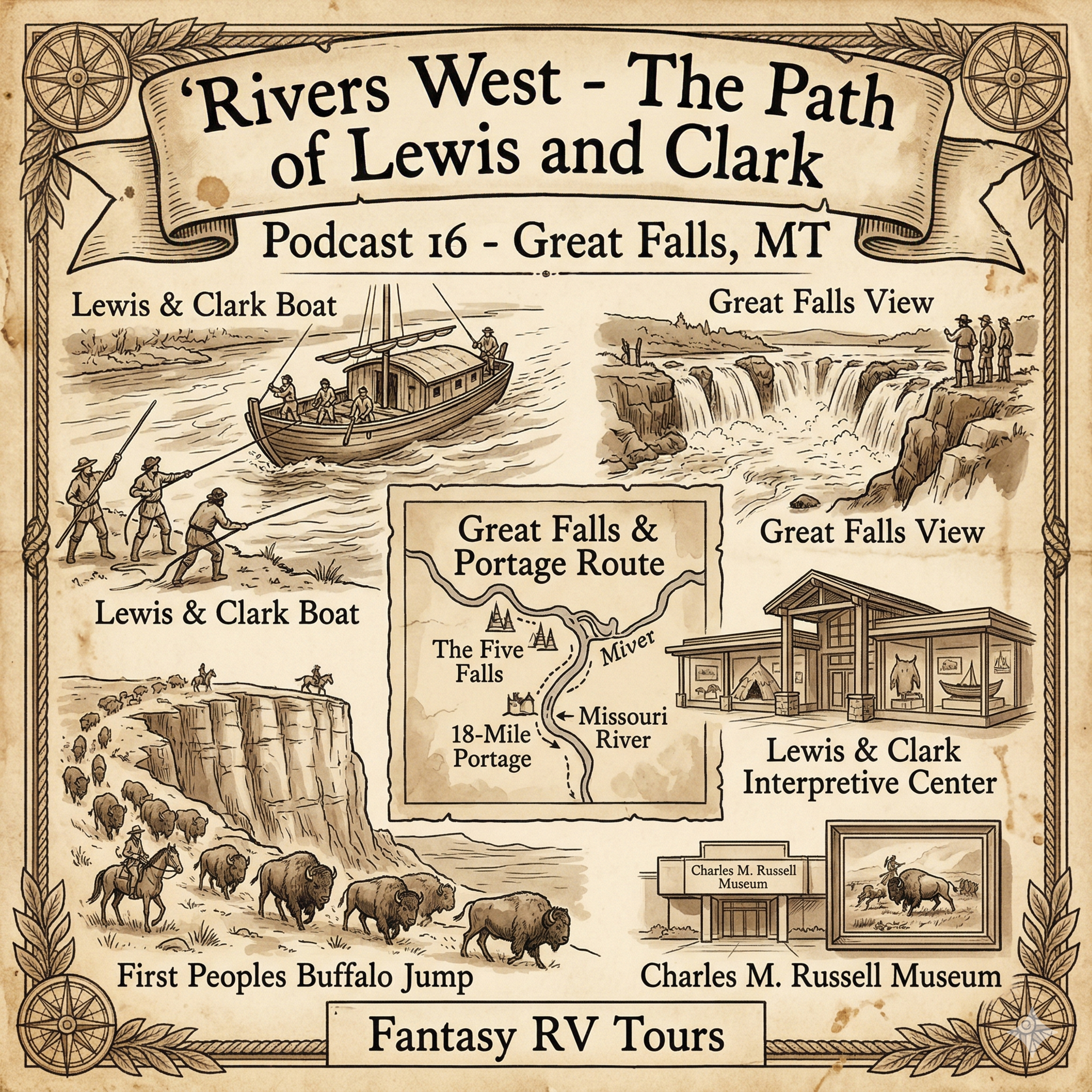 Podcast 16 - Stop 12 - Great Falls, MT episode artwork