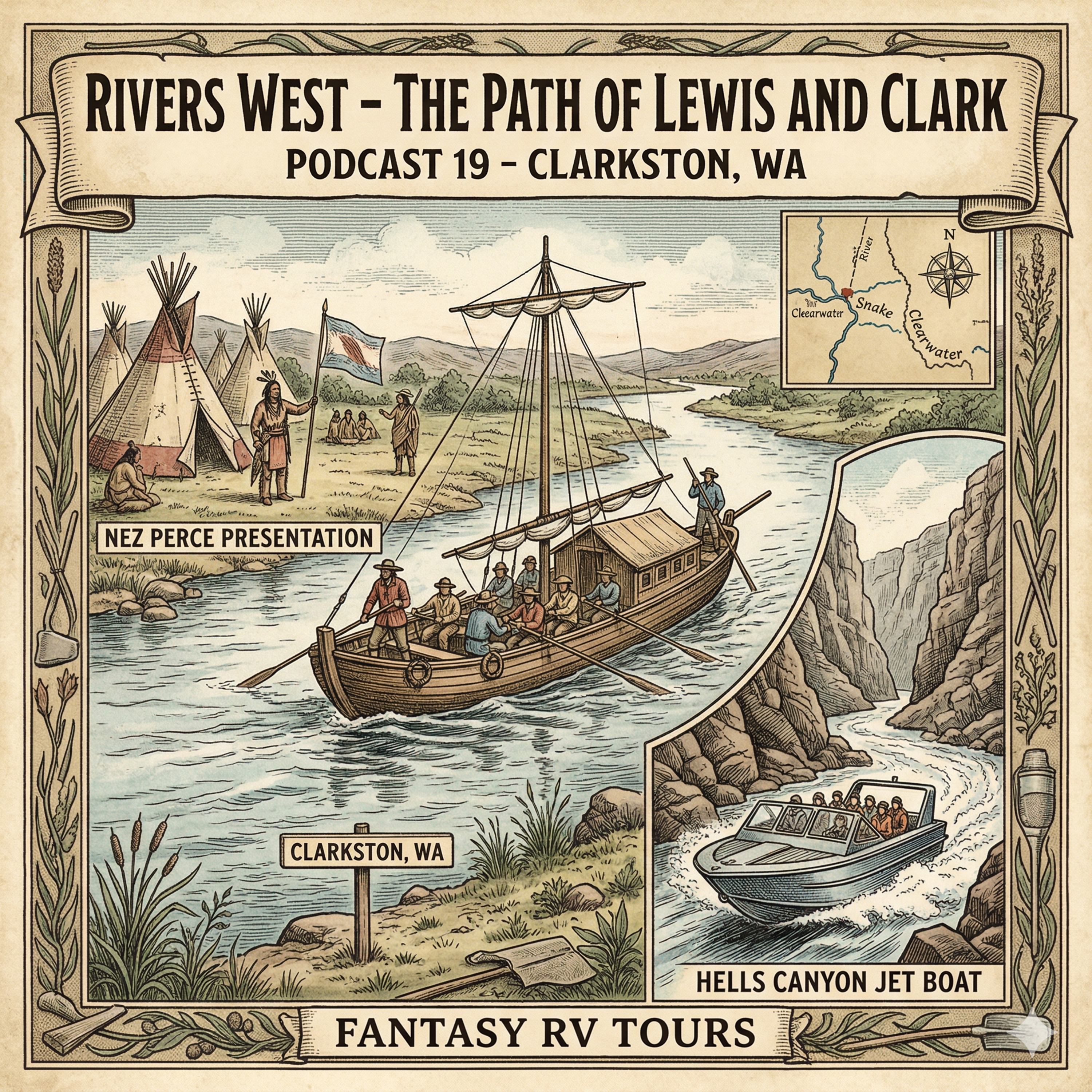 Podcast 19 - Stop 15 - Clarkston, WA episode artwork