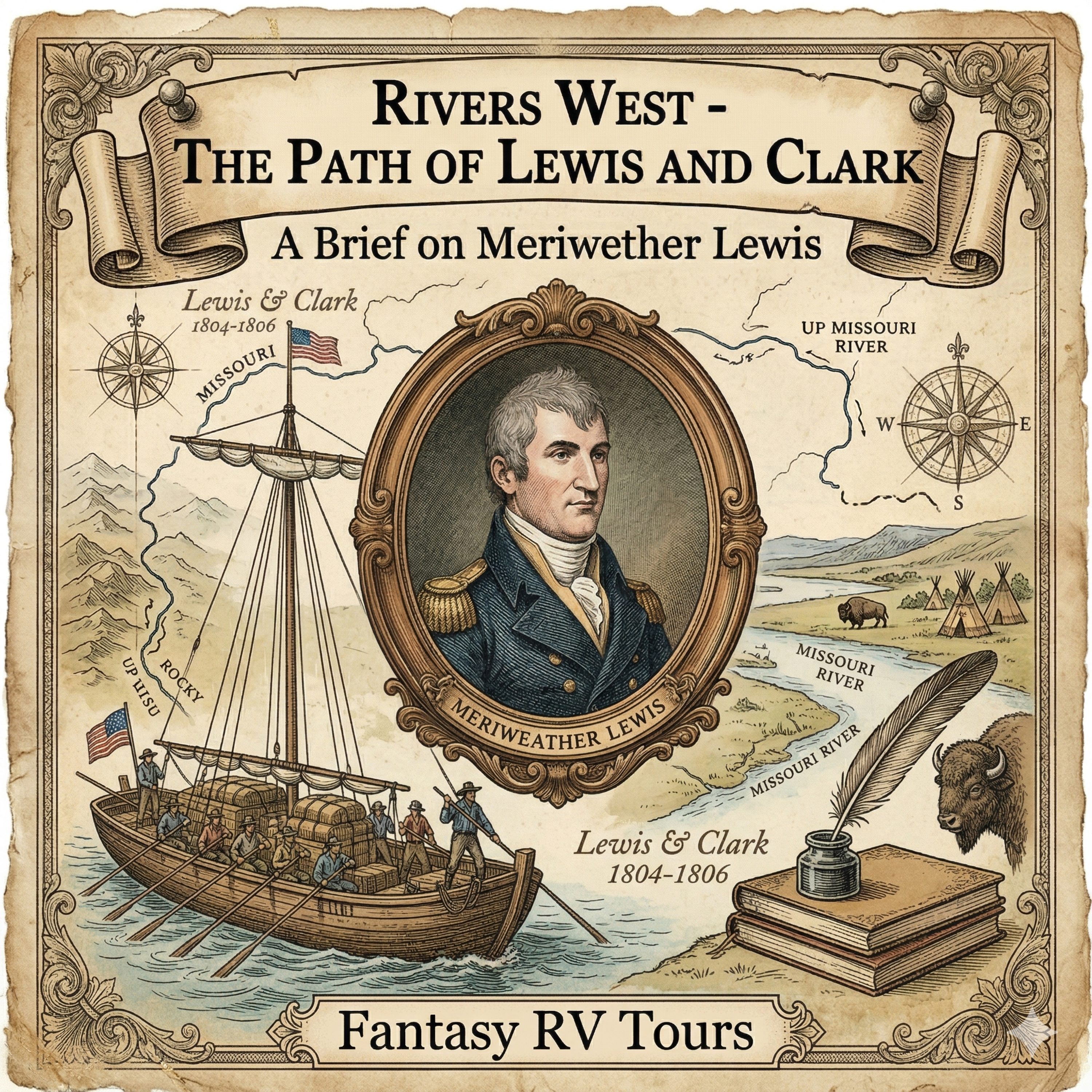 Podcast 24 - A Brief Bio of Meriwether Lewis episode artwork