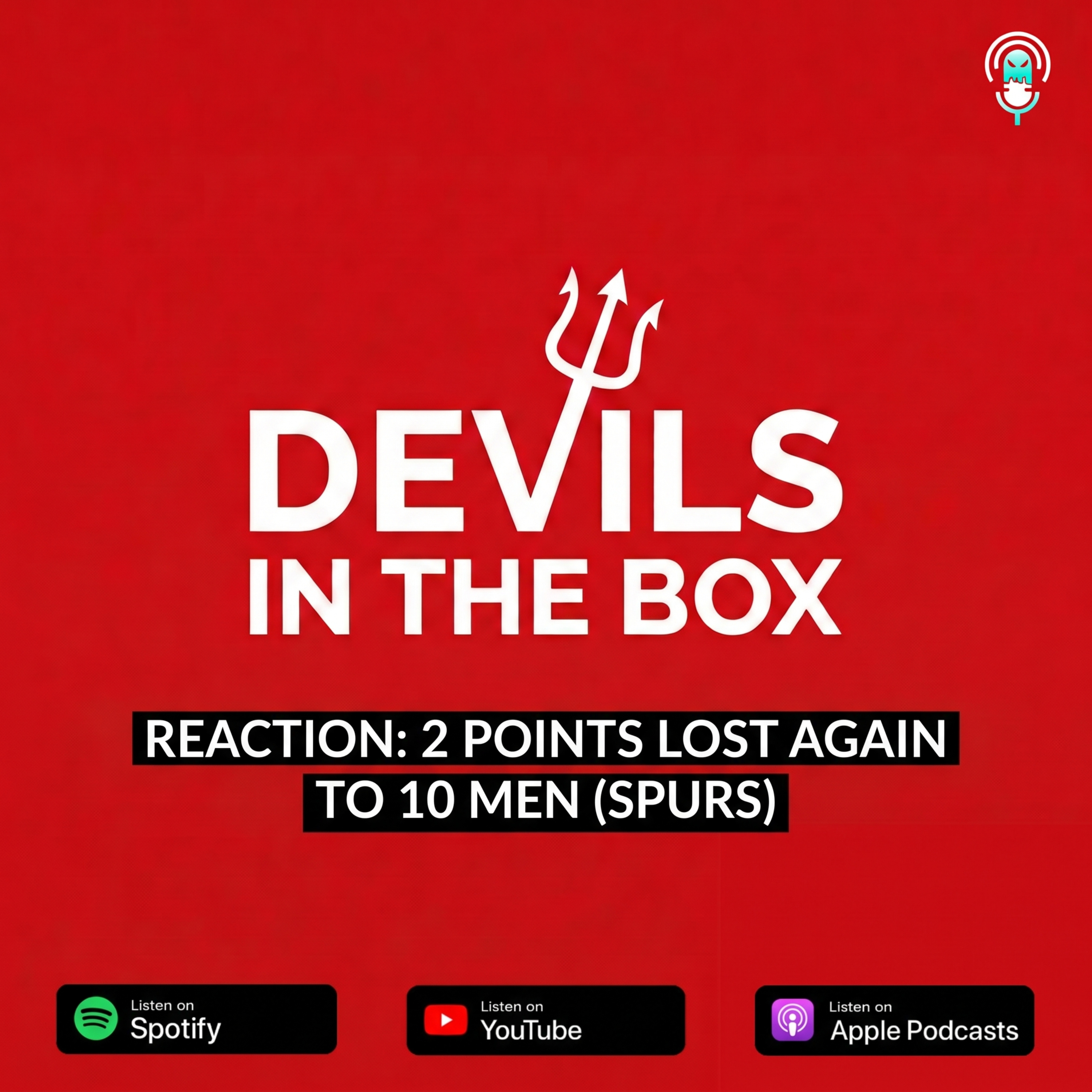 Spurs (A) | 2 Points lost to 10 men again!