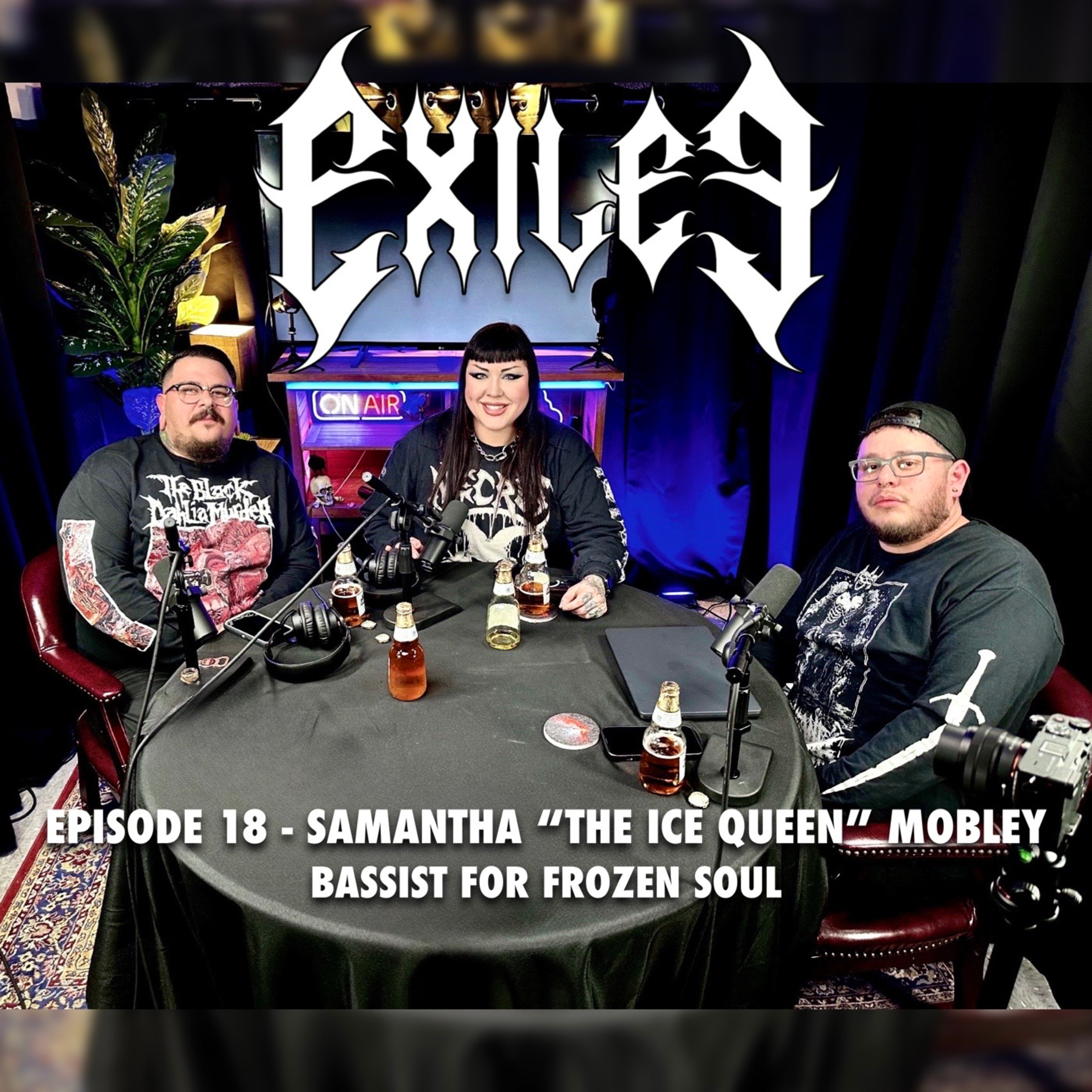 Season 1 Episode 18 - Samantha "The Ice Queen" Mobley: Bassist for Frozen Soul episode artwork