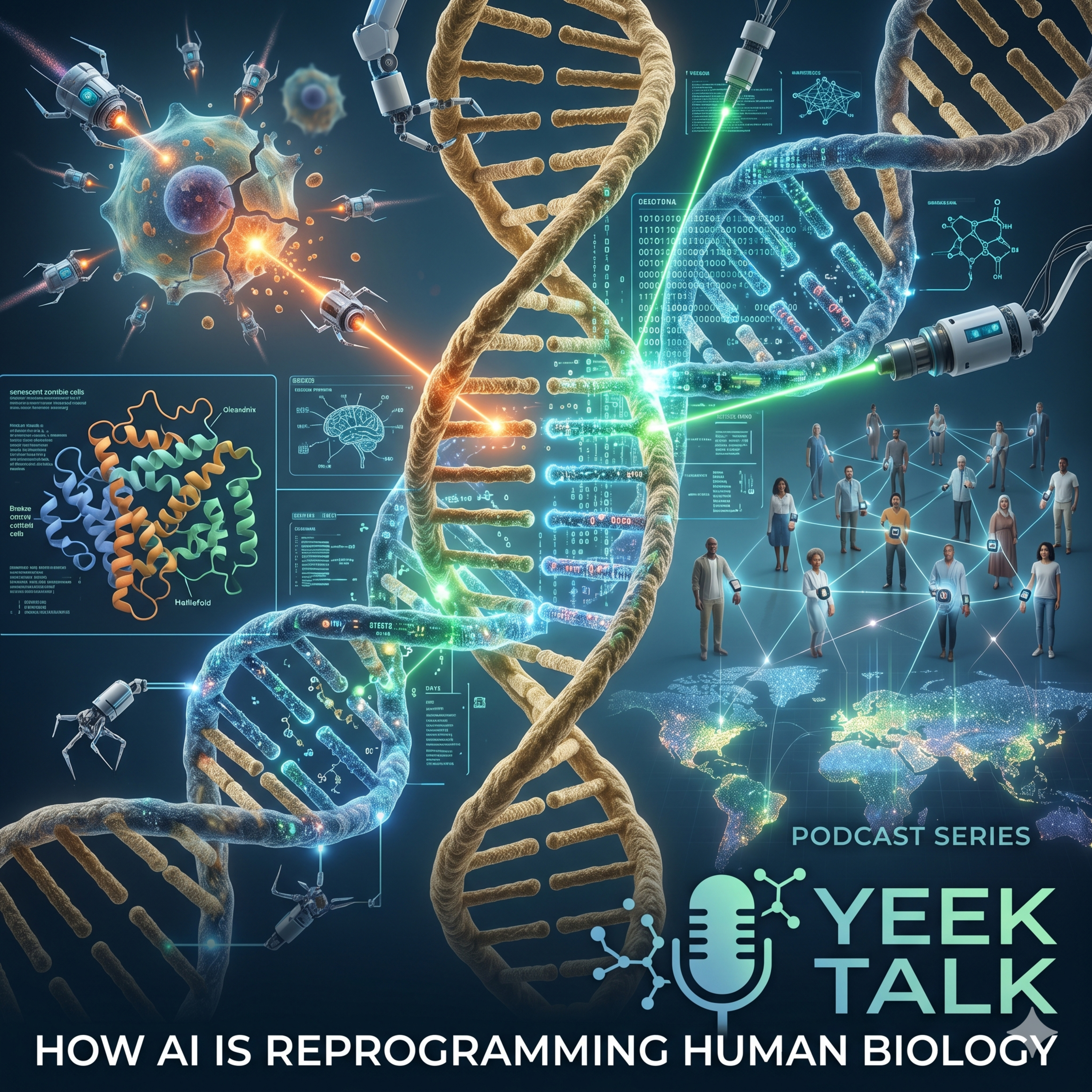 How AI is Reprogramming Human Biology episode artwork