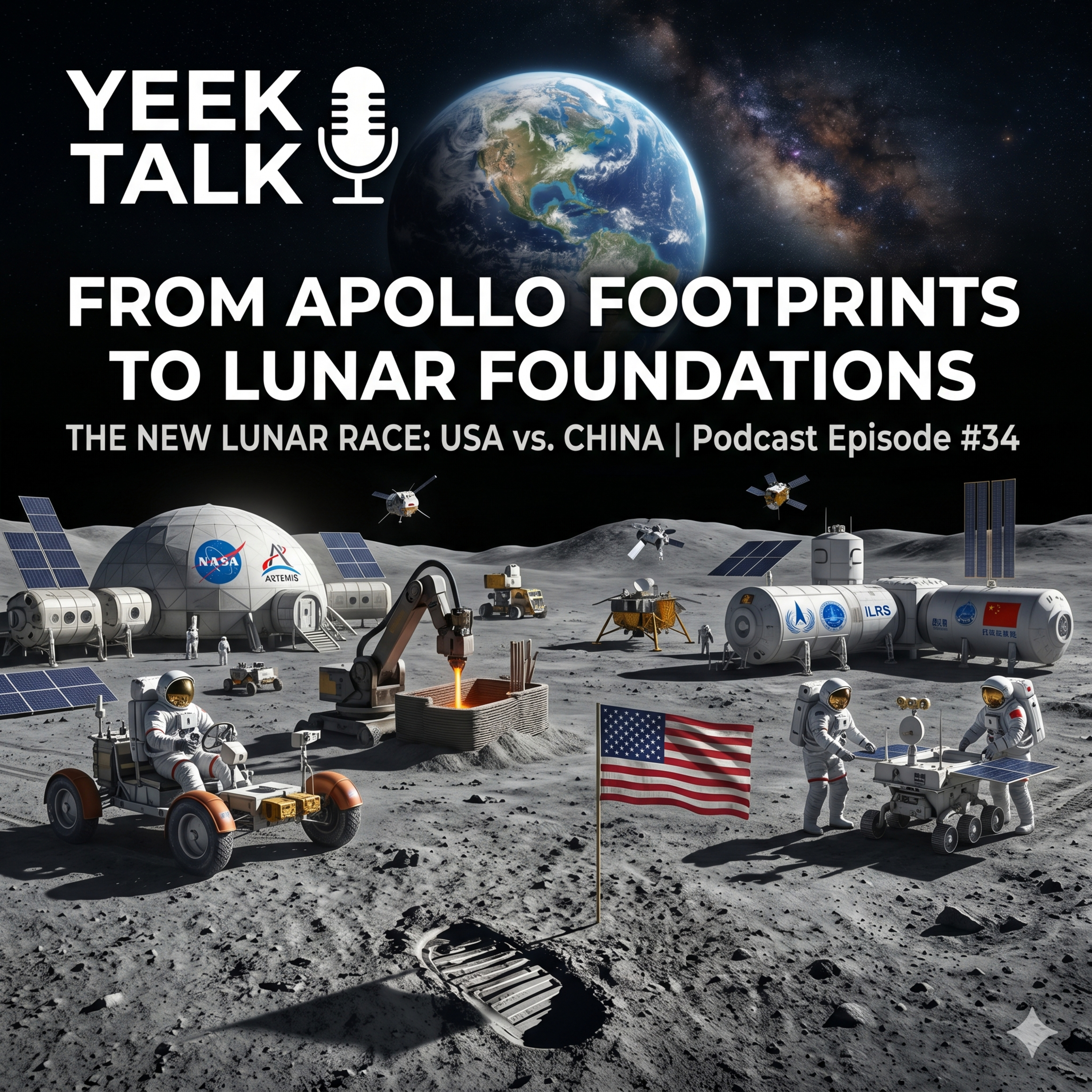From Apollo Footprints to Lunar Foundations episode artwork
