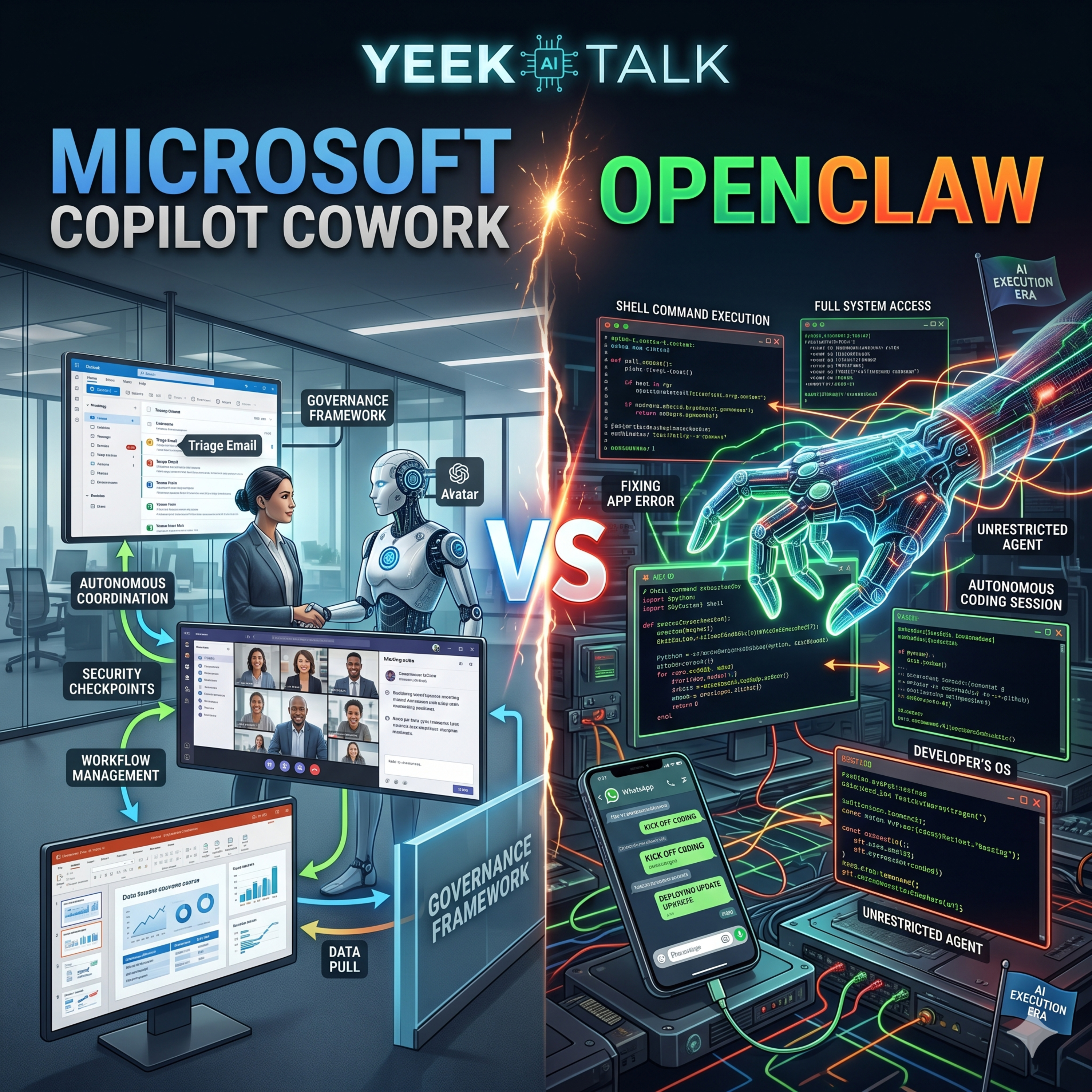 Microsoft Copilot Cowork vs OpenClaw episode artwork