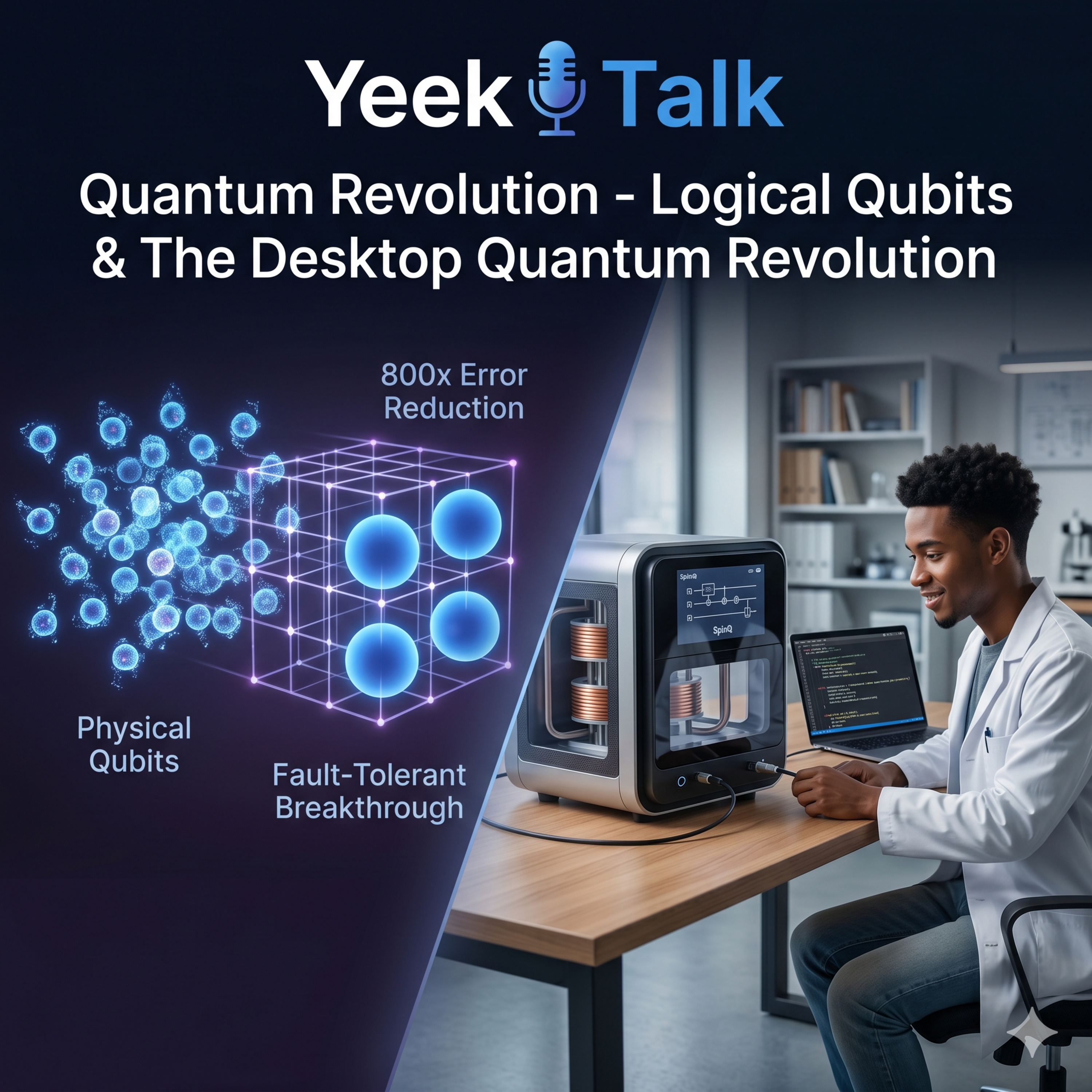 Quantum Revolution - Logical qubits and the desktop quantum revolution episode artwork