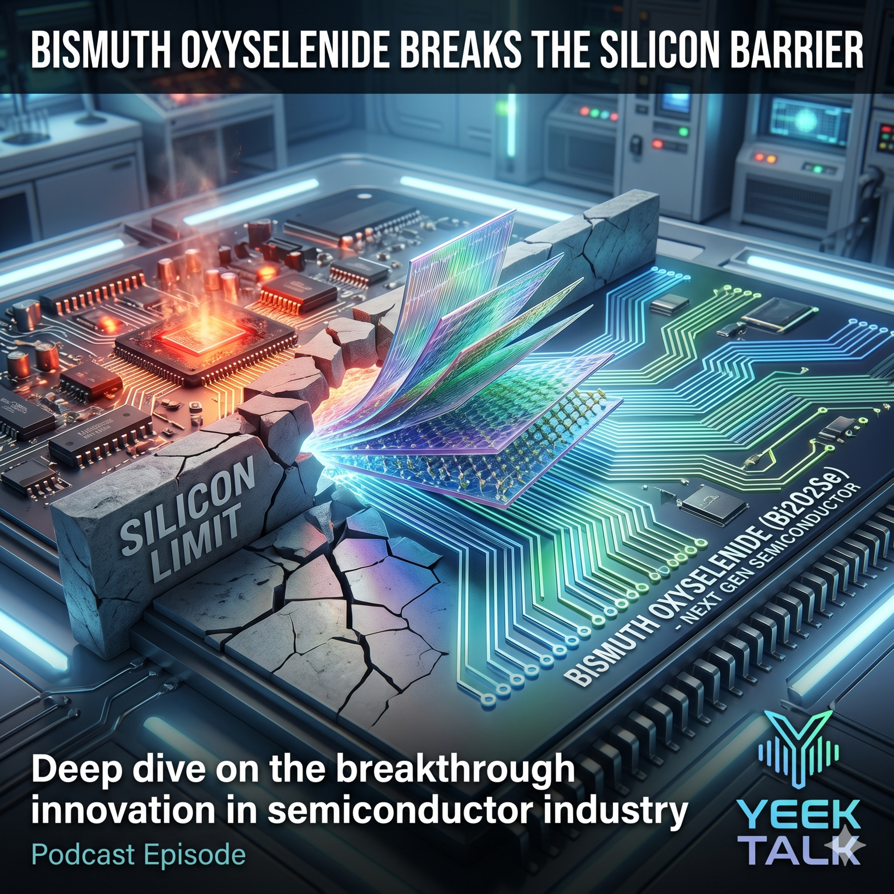 Bismuth Oxyselenide breaks the silicon barrier episode artwork