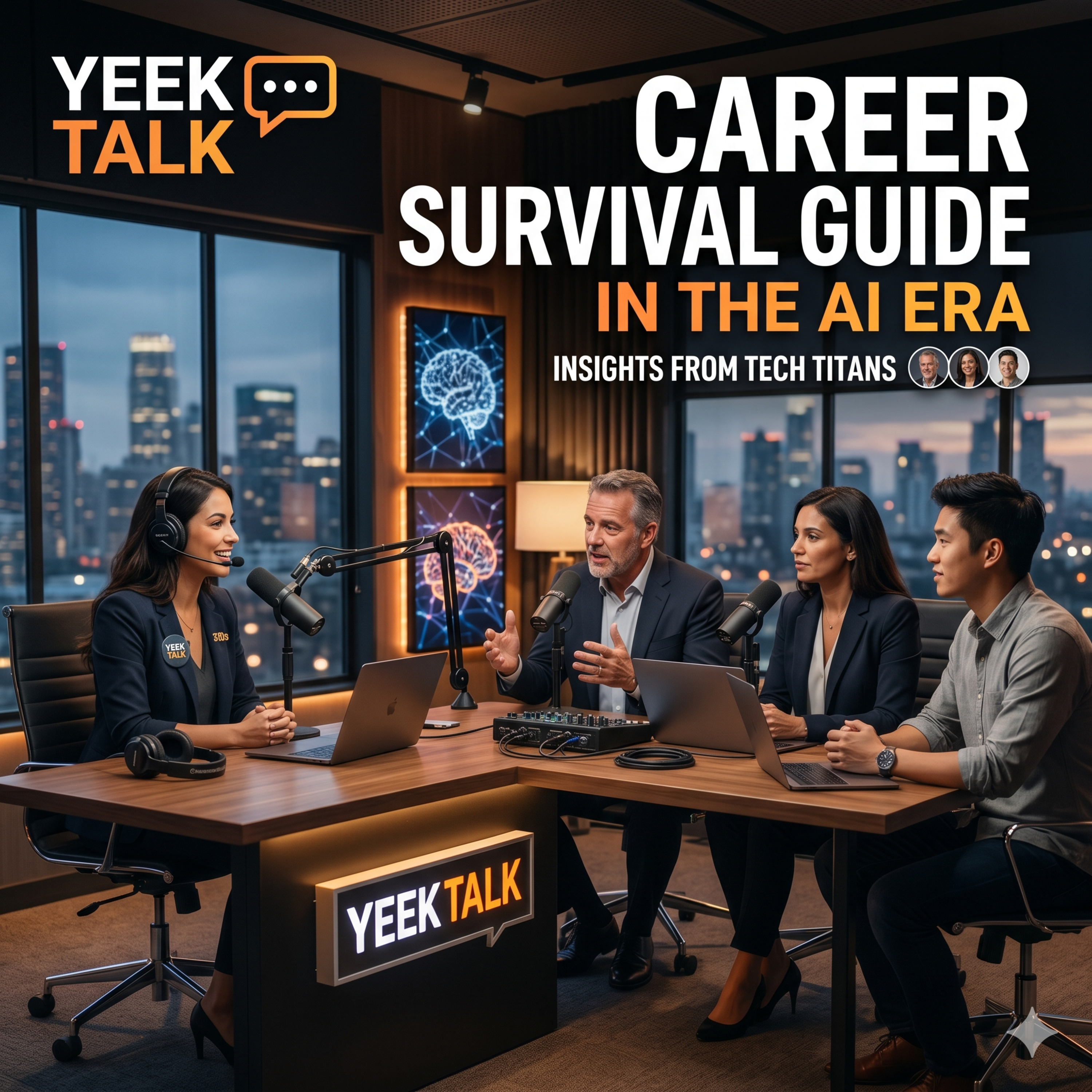 Career survival guide in AI era from Tech Titans  episode artwork