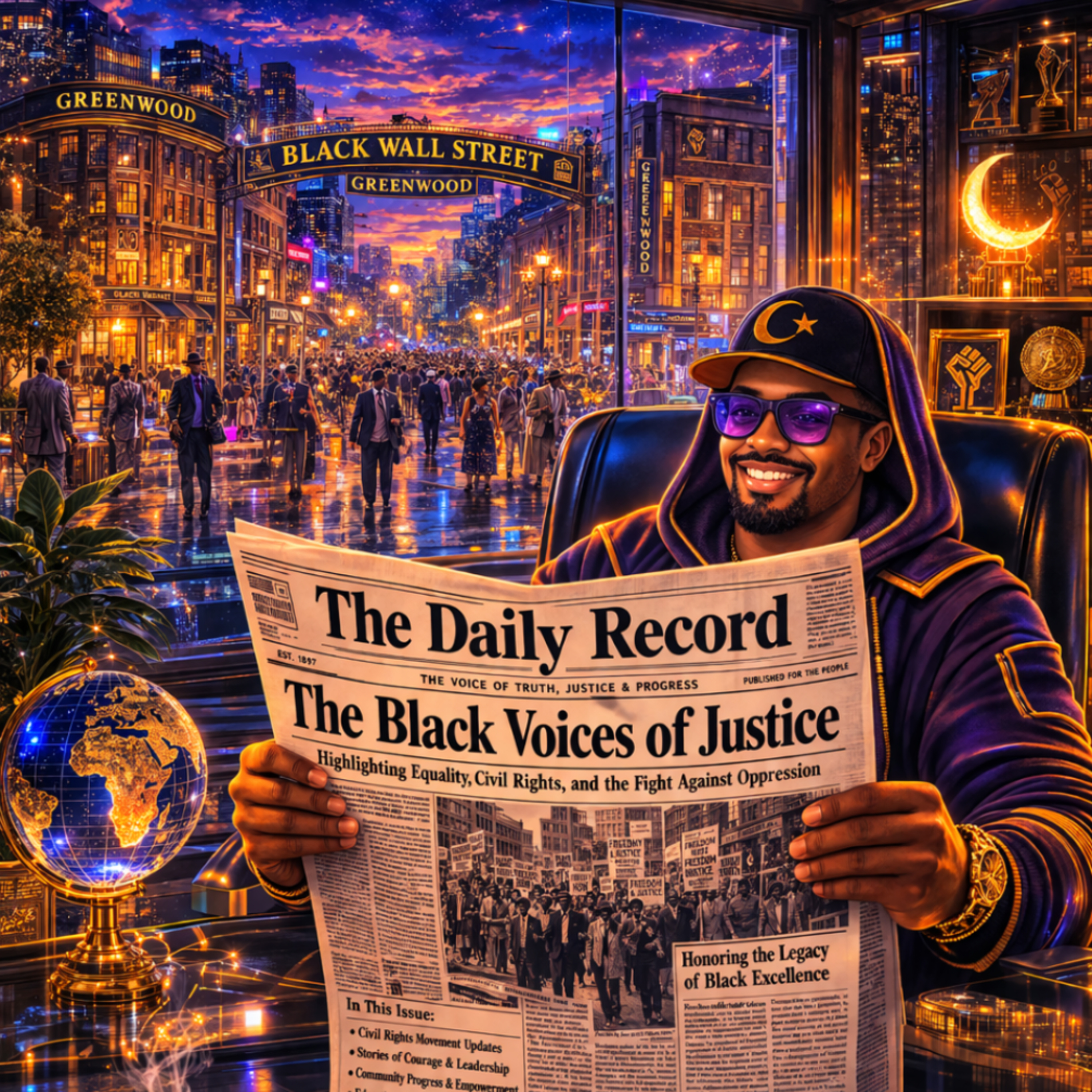 Black Voices to Infinity episode artwork