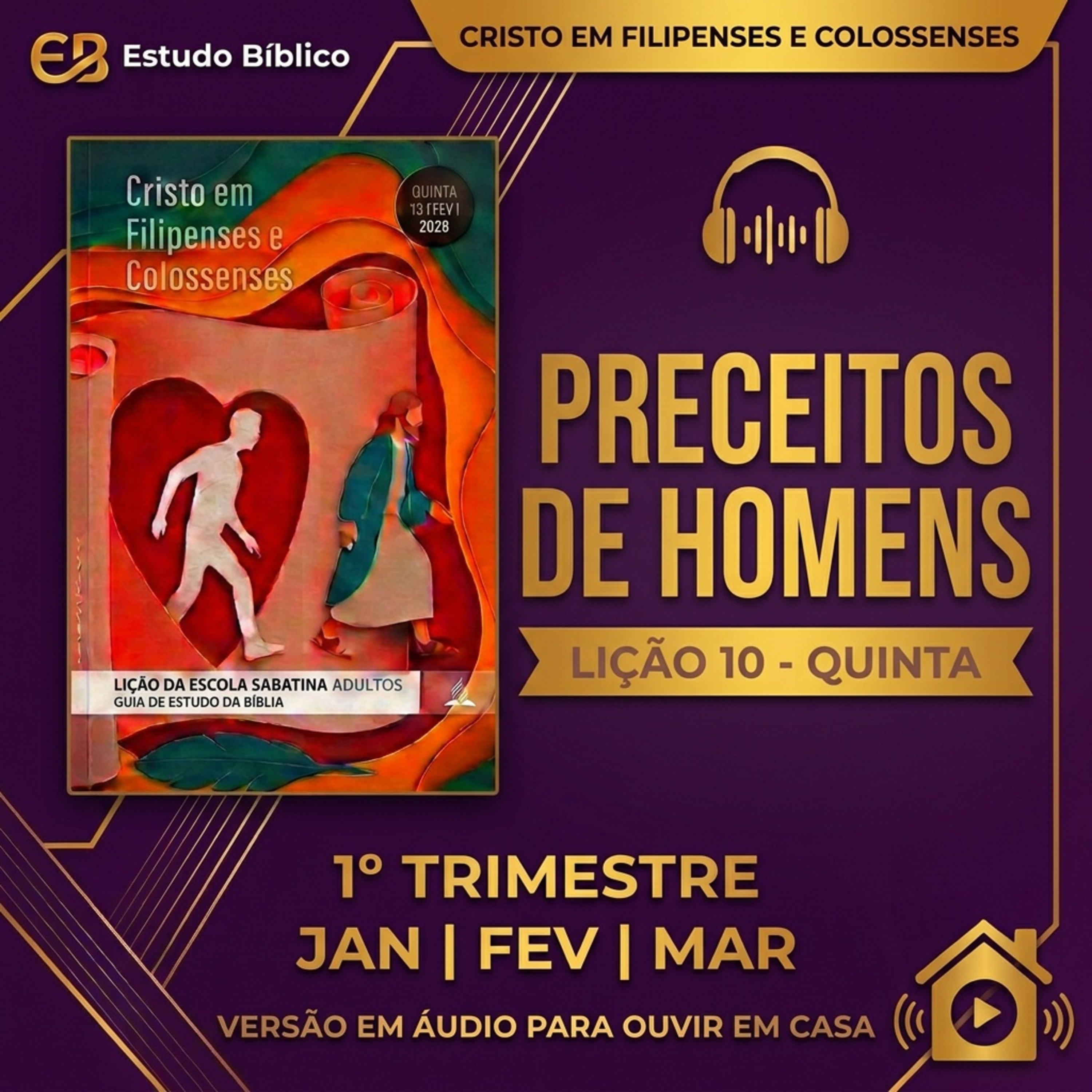 O PERIGO DAS TRADIÇÕES | Preceitos de Homens (05/03) Escola Sabatina episode artwork