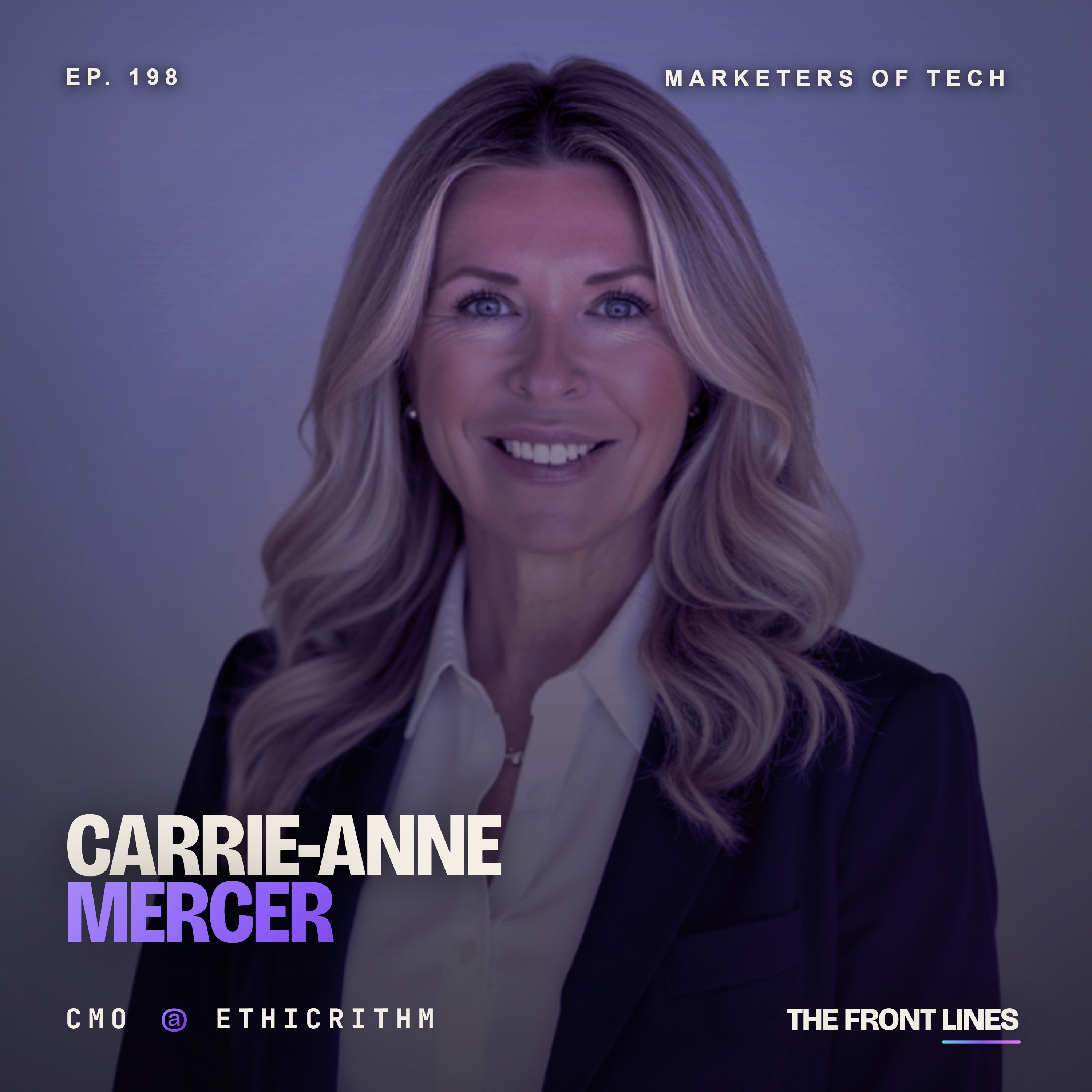 Don't try to be better. Try to be different. | Carrie-Anne Mercer episode artwork