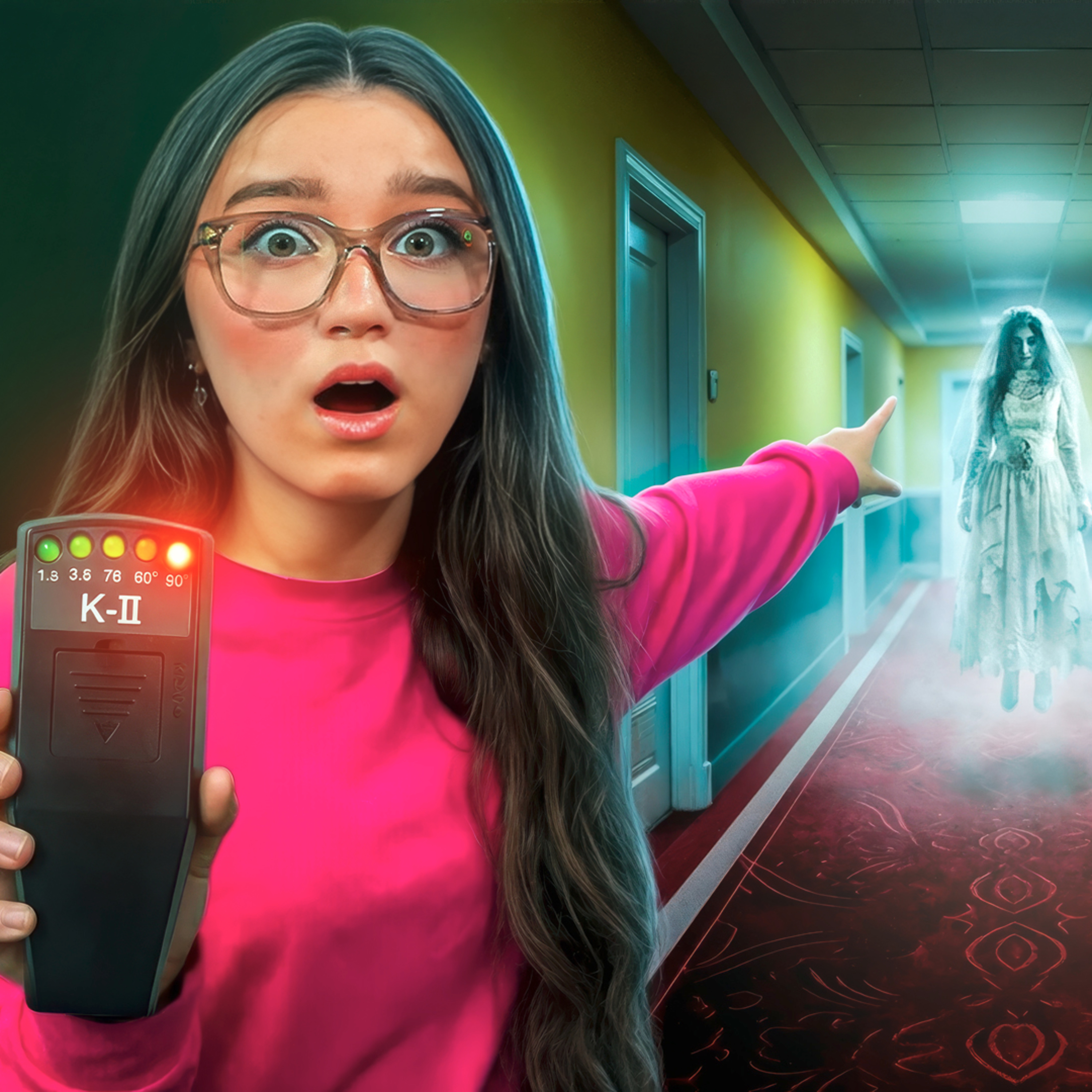 We Spent 24 Hours in America's Most Haunted Hotel! (Something Was in Our Room) episode artwork