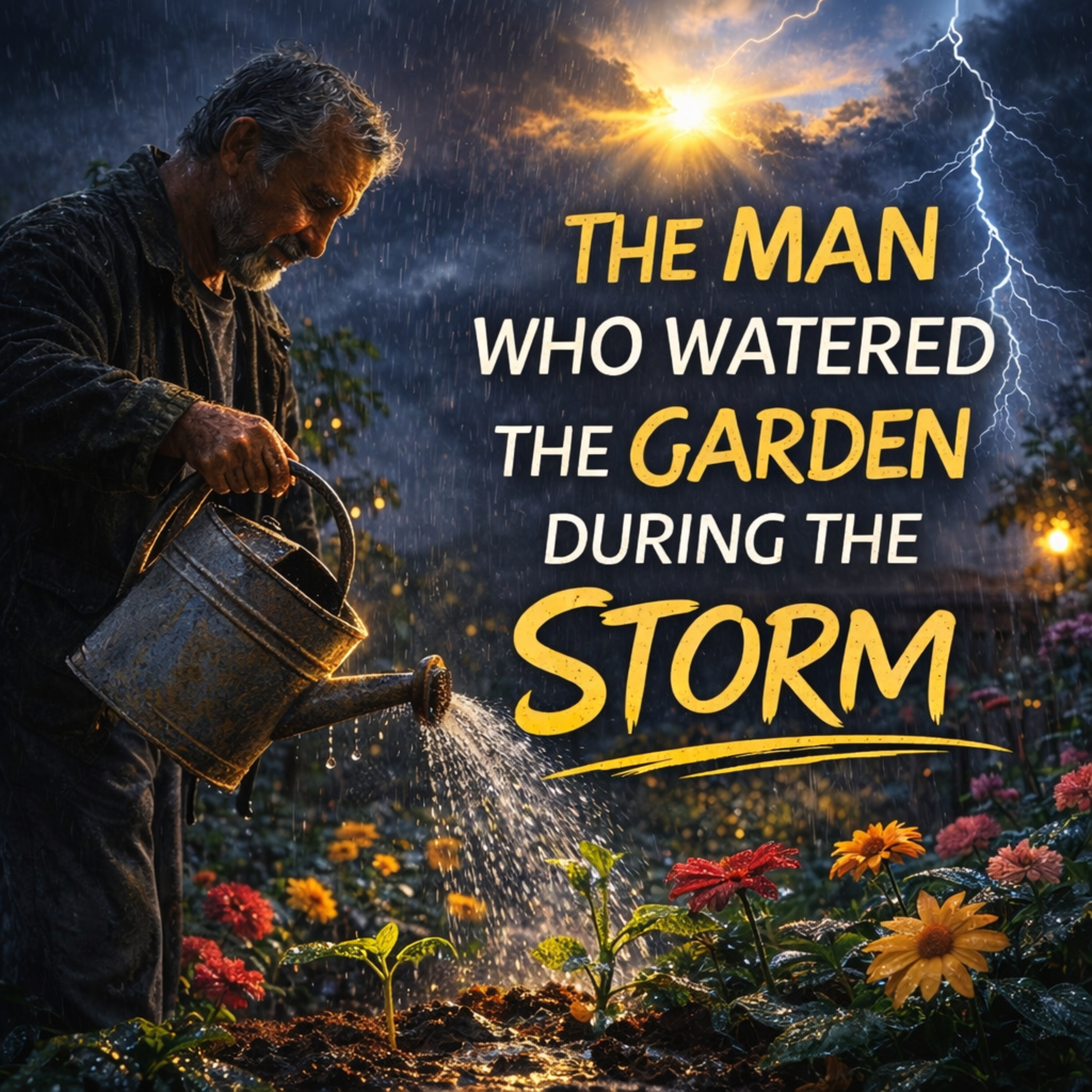The Man Who Watered the Garden During the Storm episode artwork