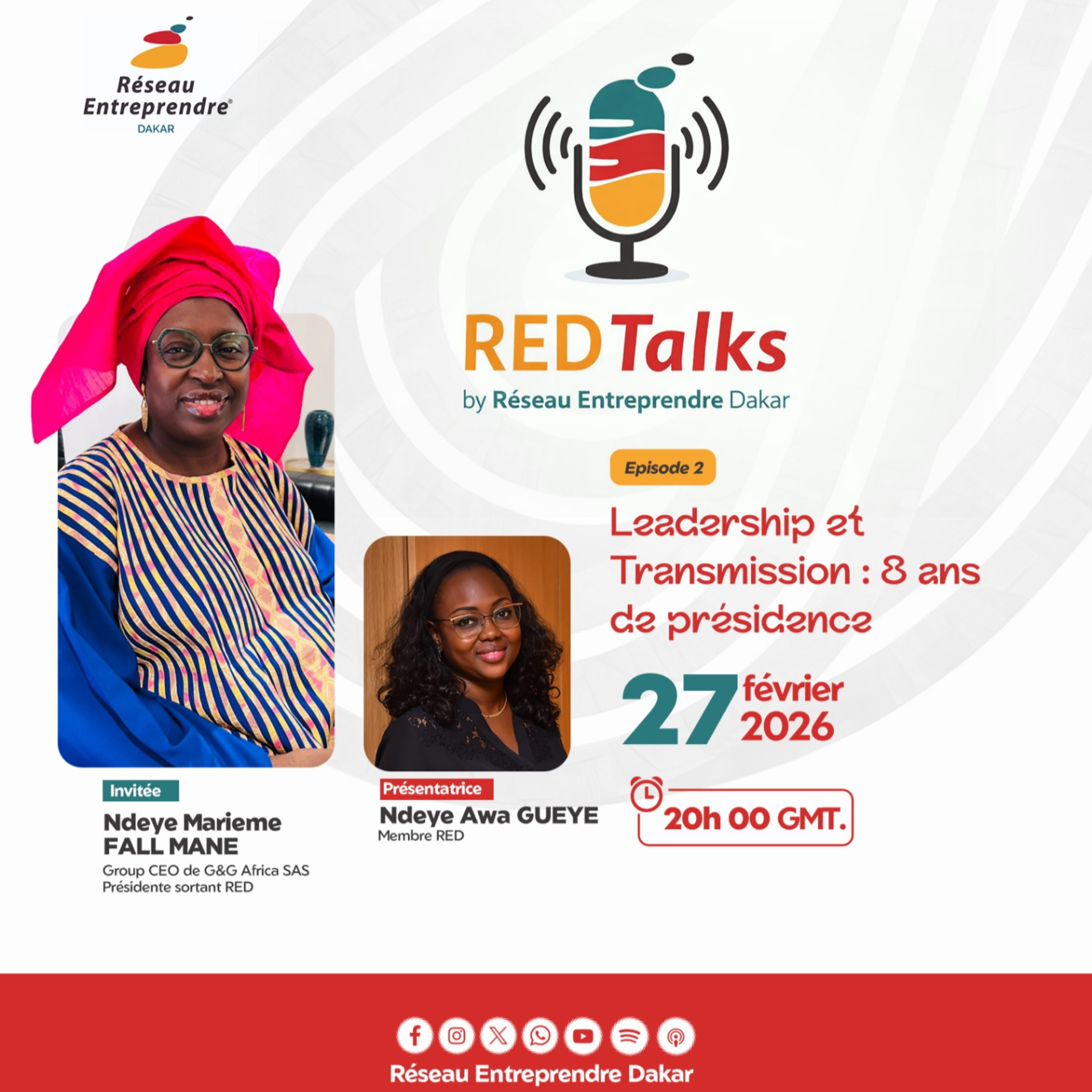 EP2 - Leadership & Transmission : 8ans de présidence - Ndeye Marieme FALL MANE episode artwork