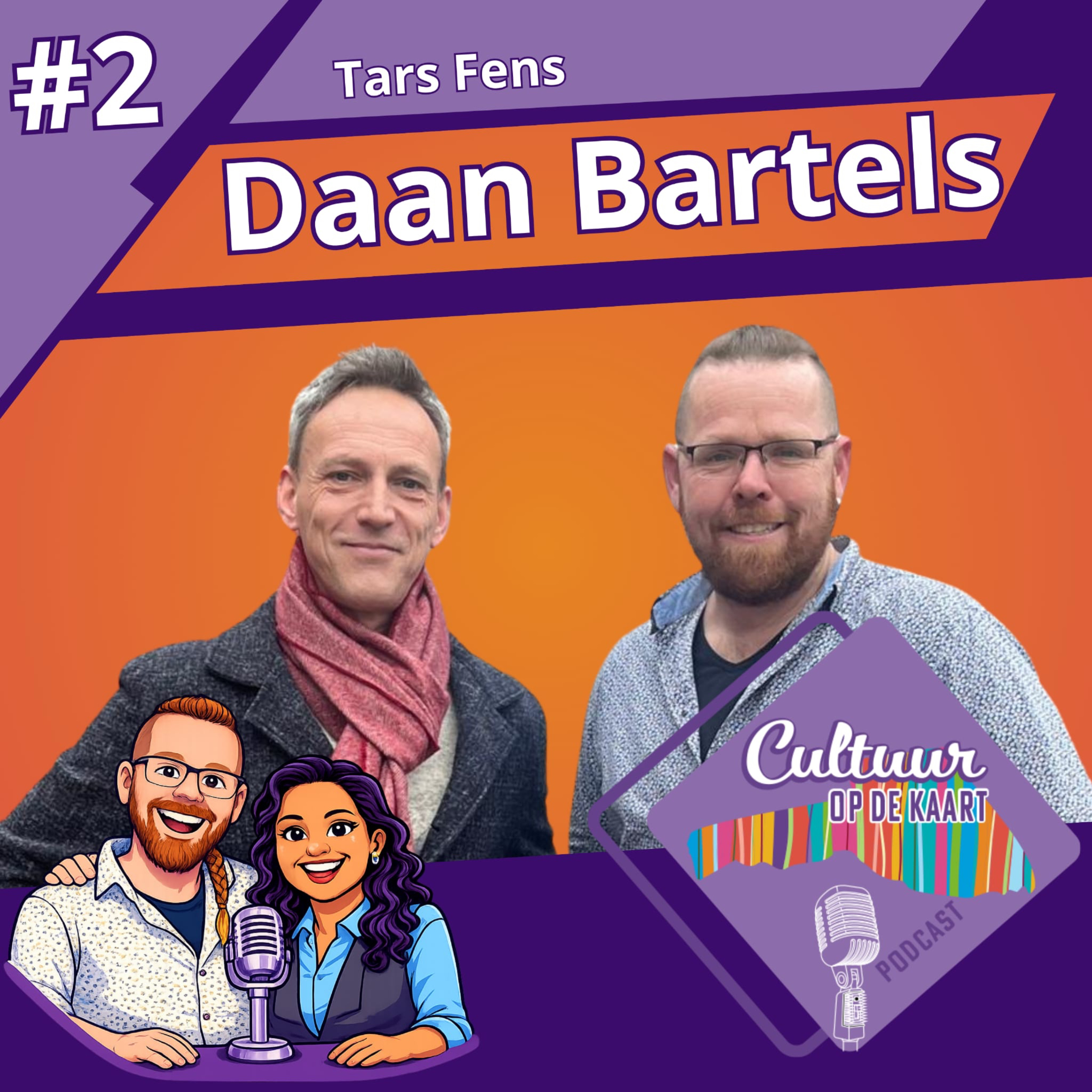 Cultuur op de Kaart #2– Daan Bartels episode artwork