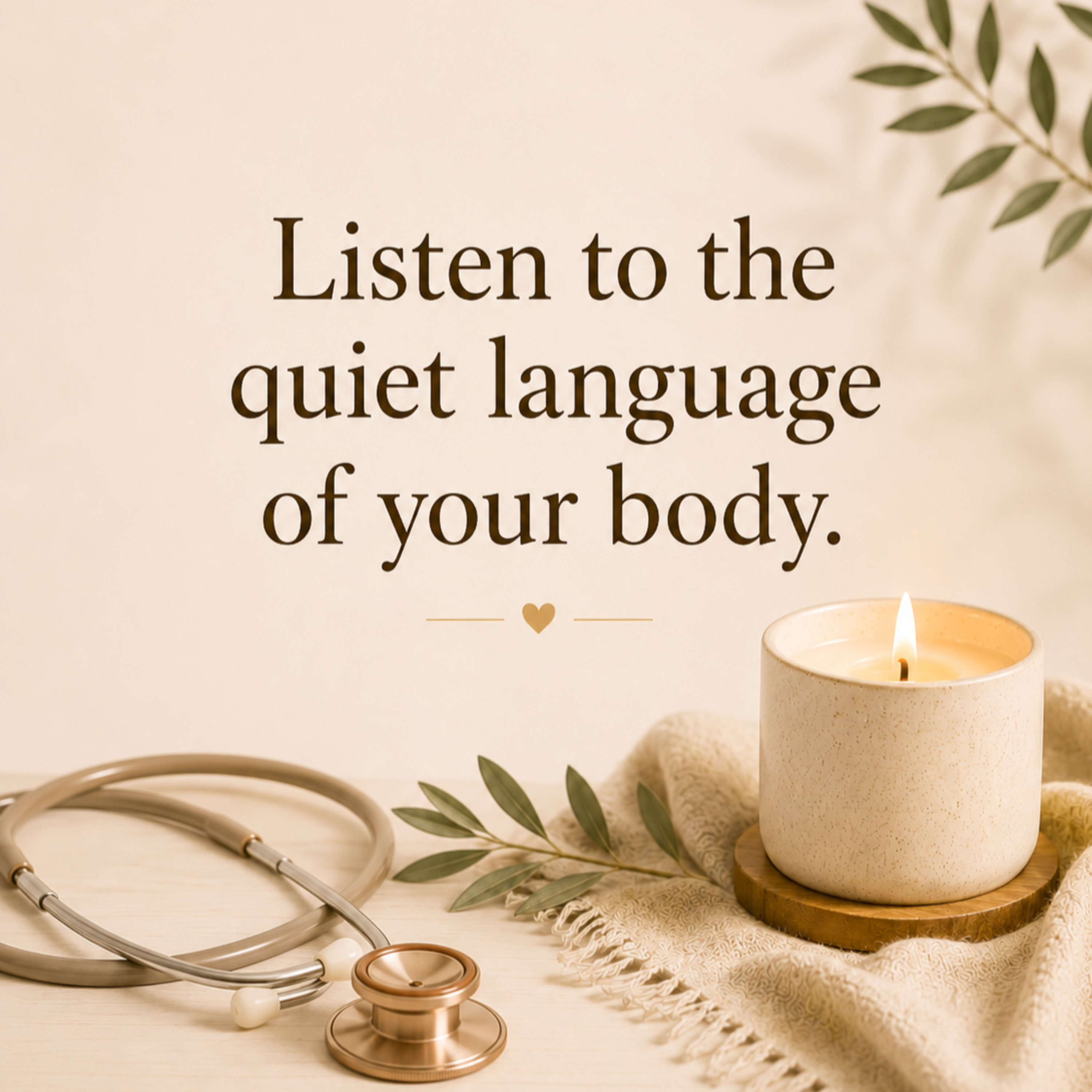7. Listen to the Quiet Language of Your Body