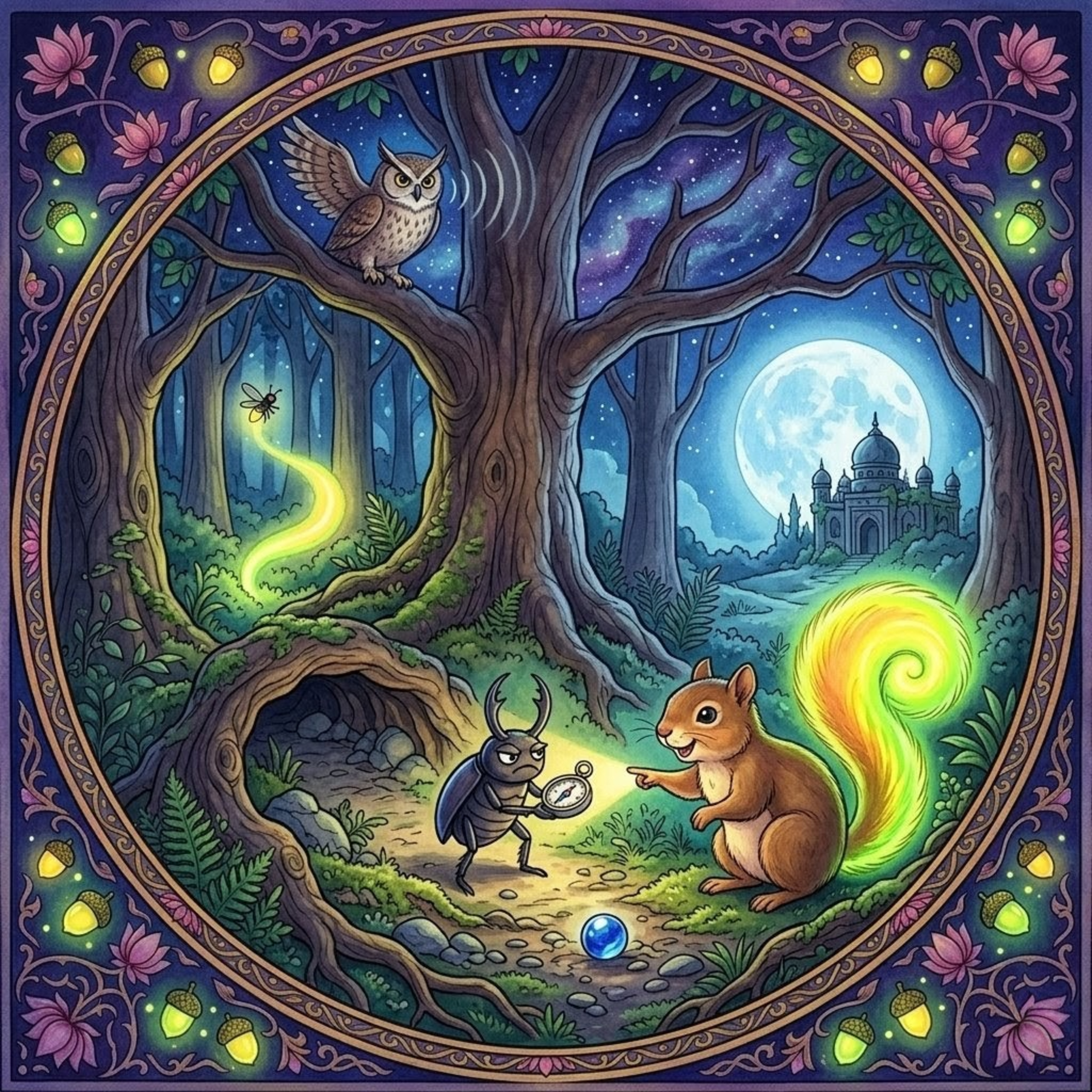 The Glowing Tail | Little Sleepy Tales episode artwork