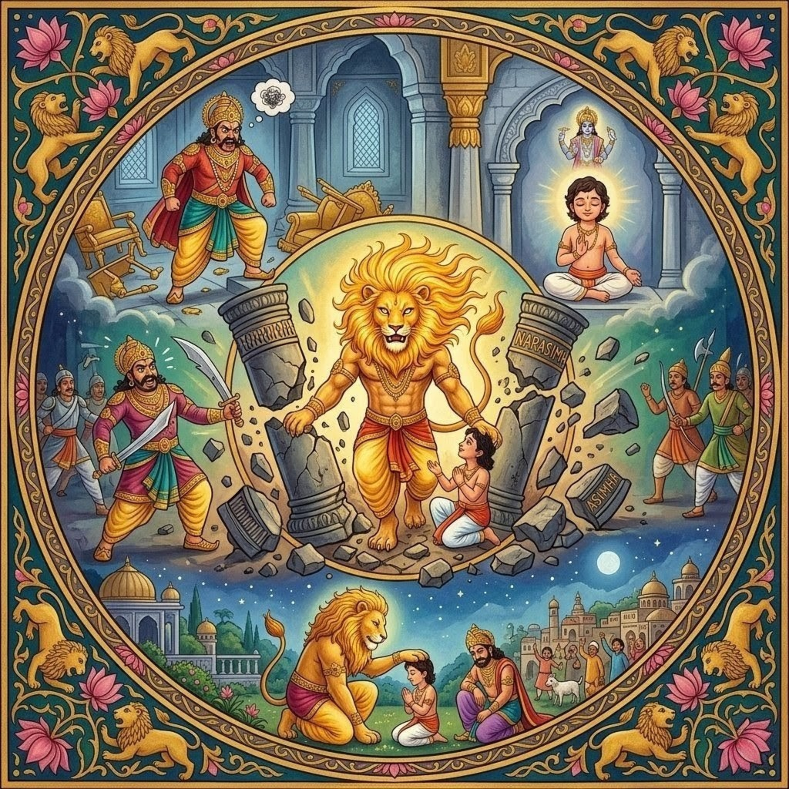 The Lion Hero | Little Sleepy Tales episode artwork