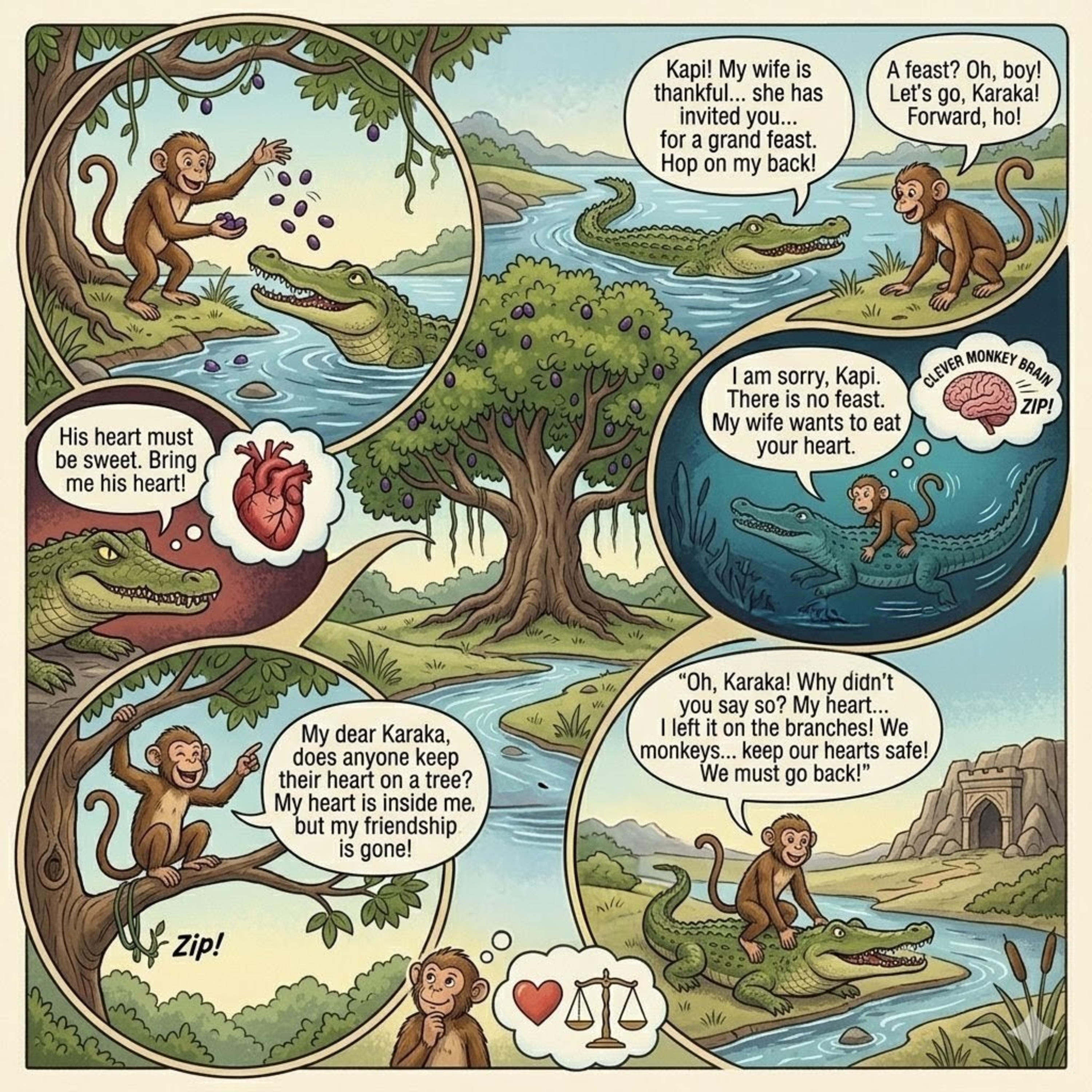 The Monkey and the Heart | Little Sleepy Tales episode artwork