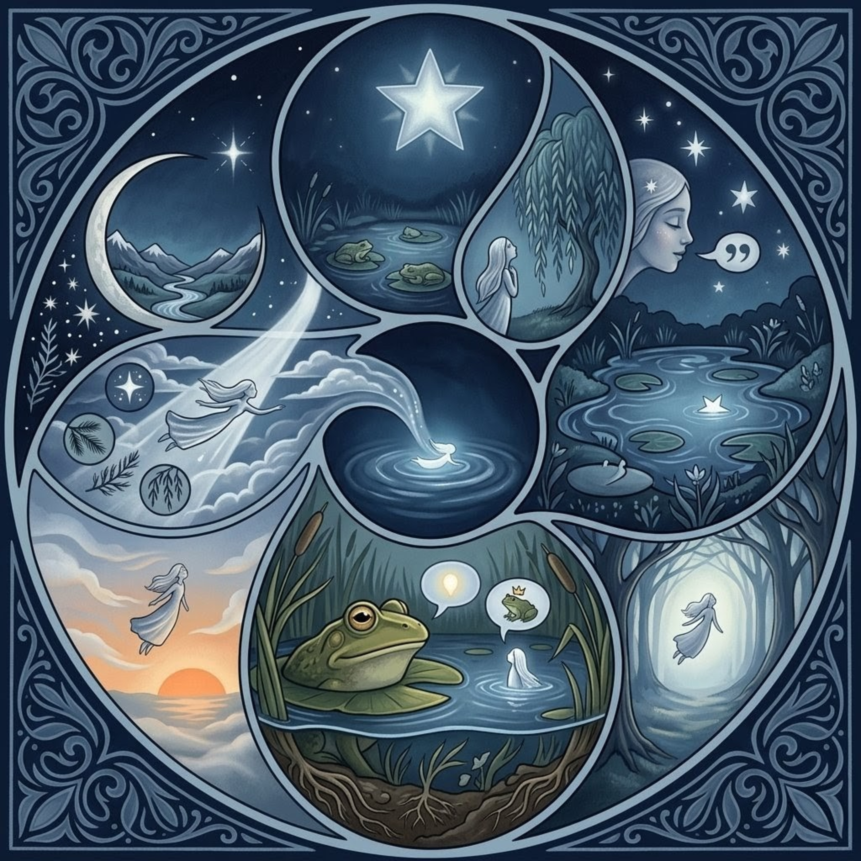 The Star and the Deep Blue Pond | Little Sleepy Tales episode artwork
