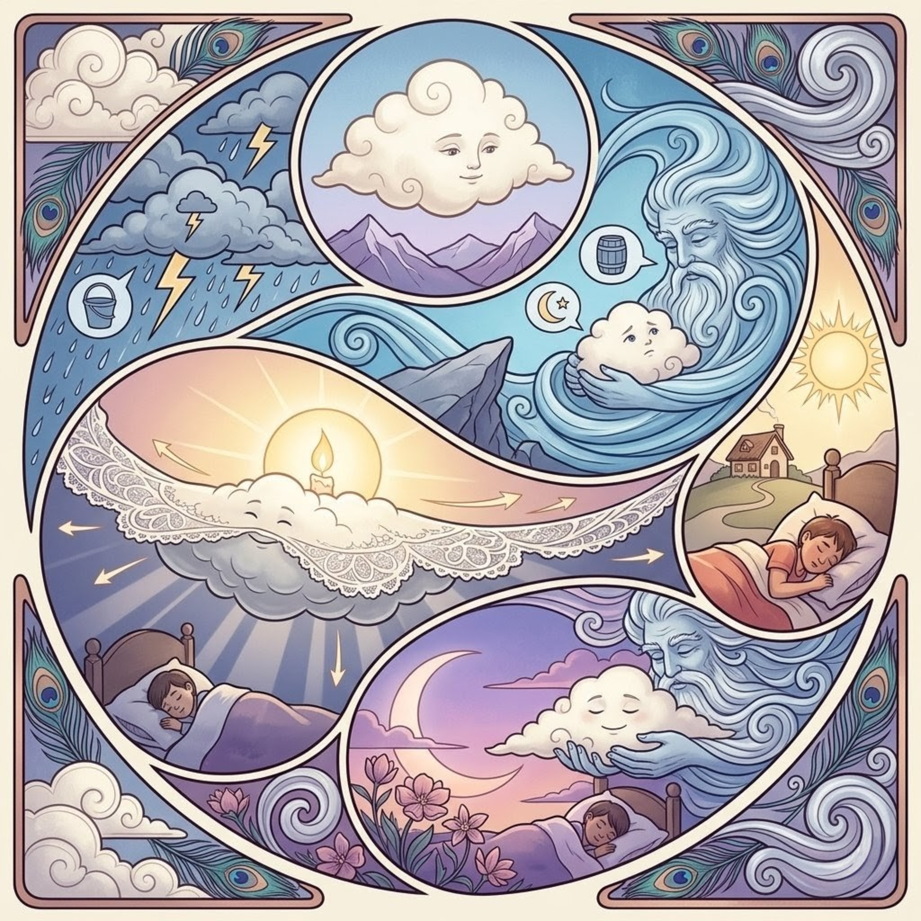 The Cloud Who Wanted to Be a Blanket | Little Sleepy Tales episode artwork