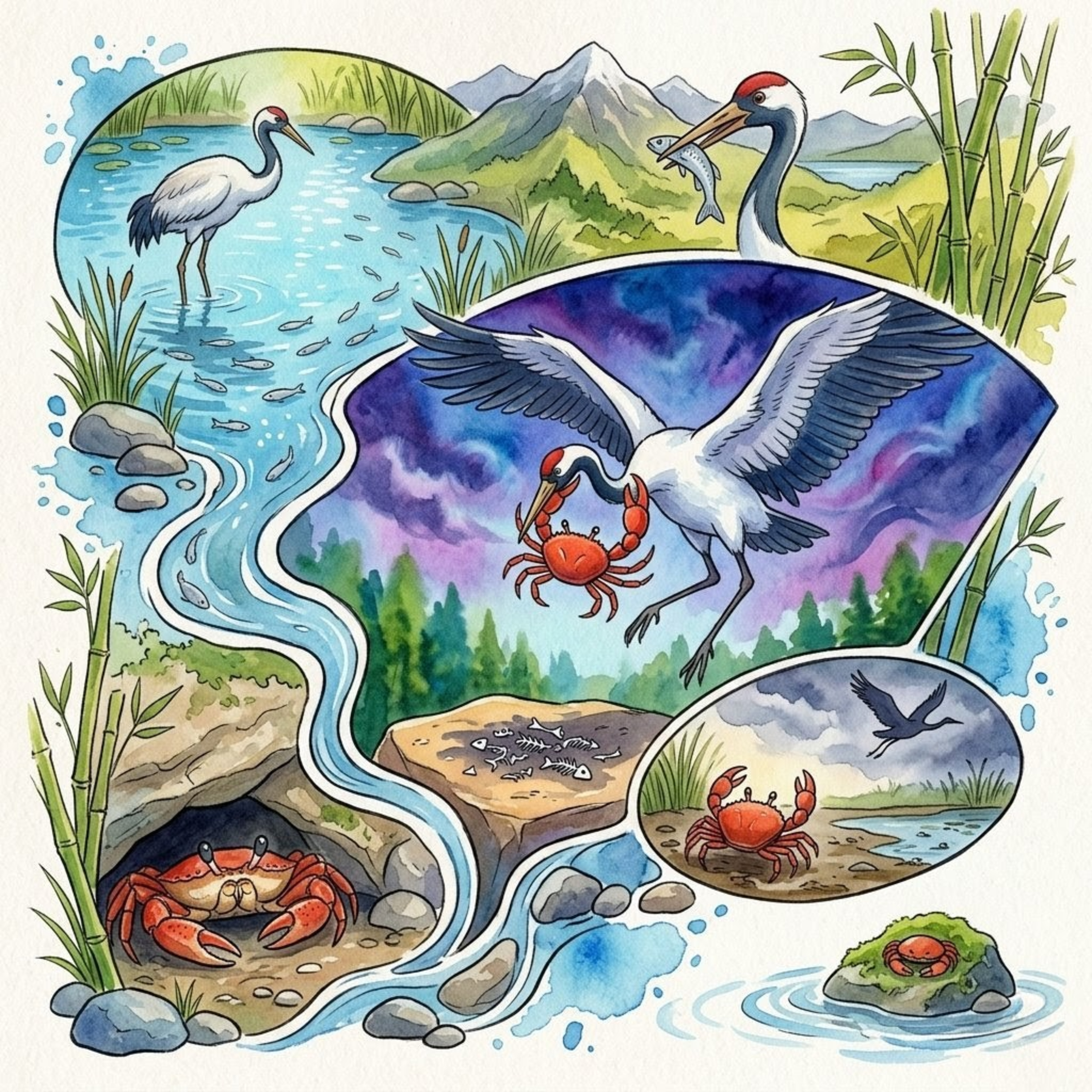 The Crane and the Clever Crab episode artwork