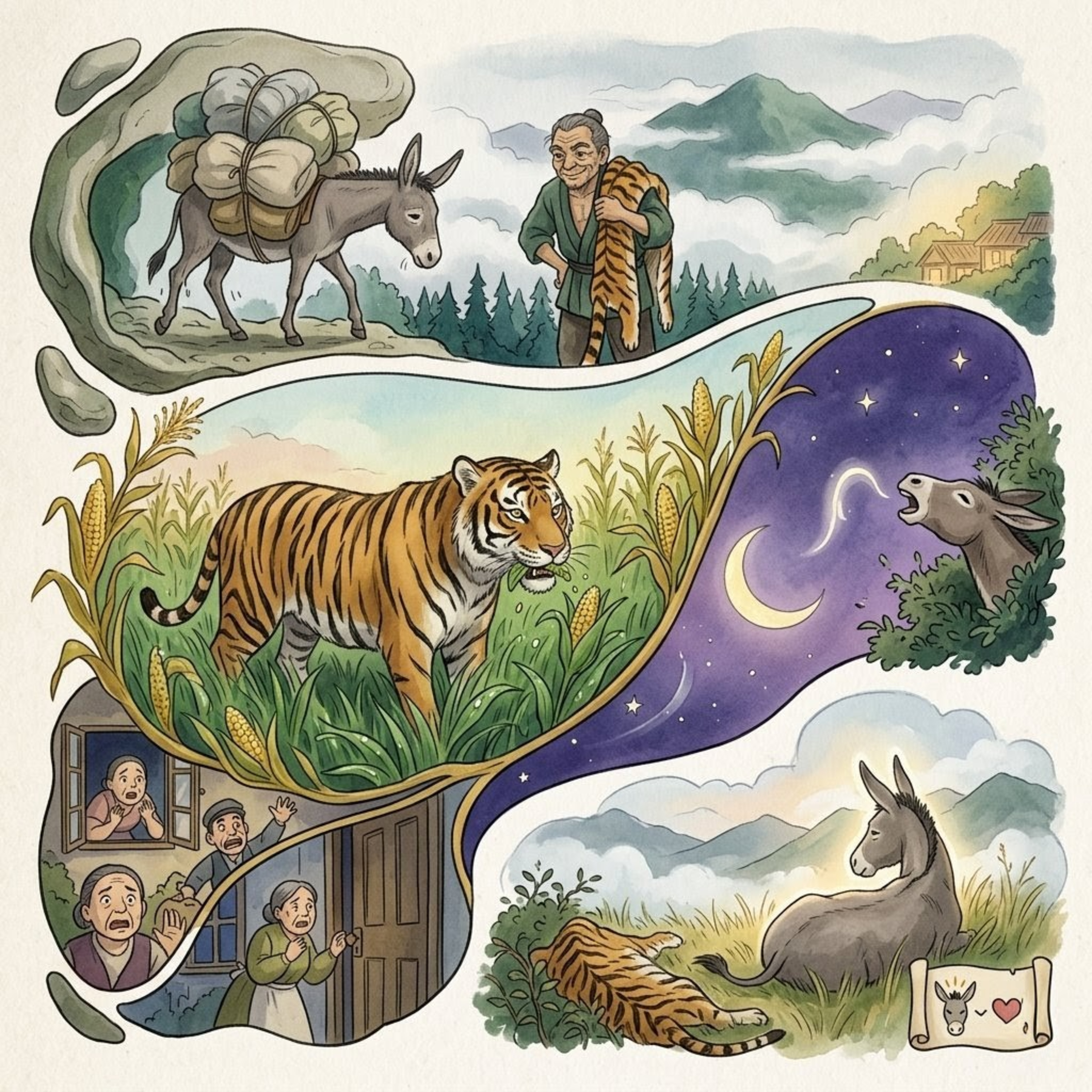 The Donkey in the Tiger’s Skin episode artwork