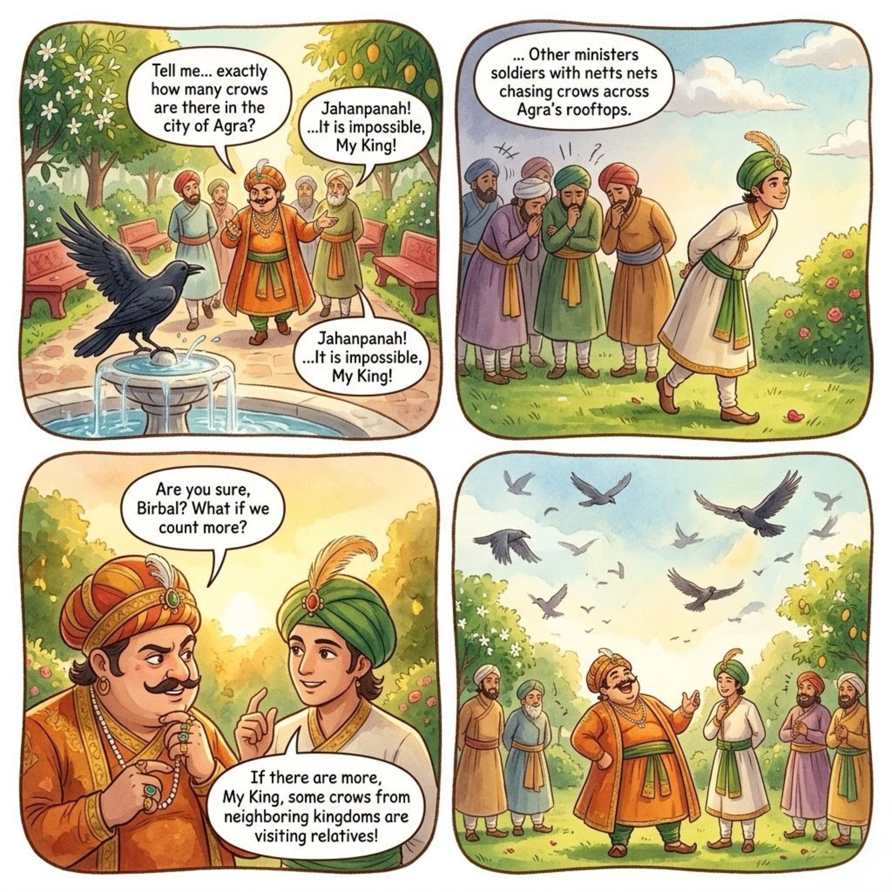 Birbal and the Crows of Agra episode artwork