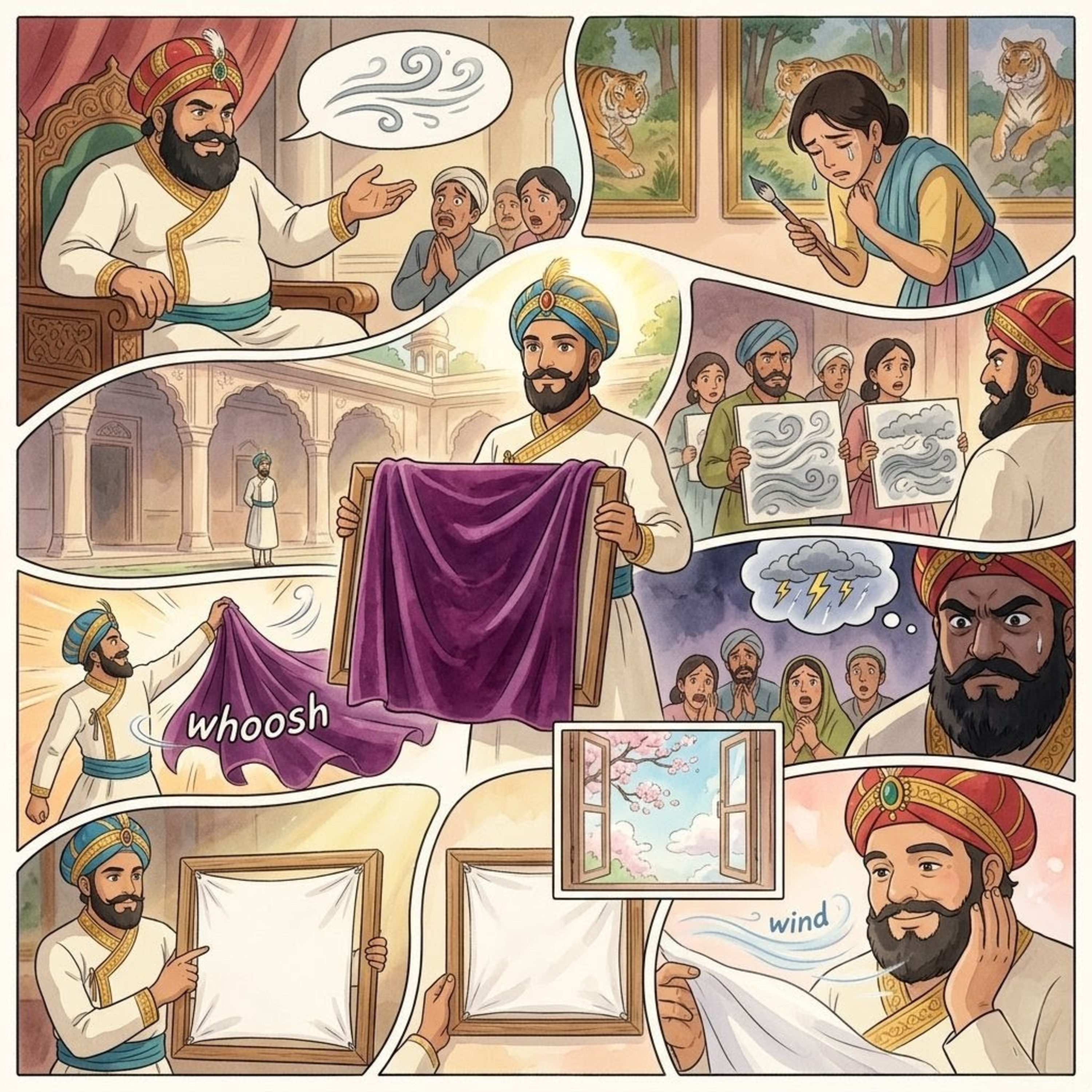 Birbal and the Painting of the Wind episode artwork