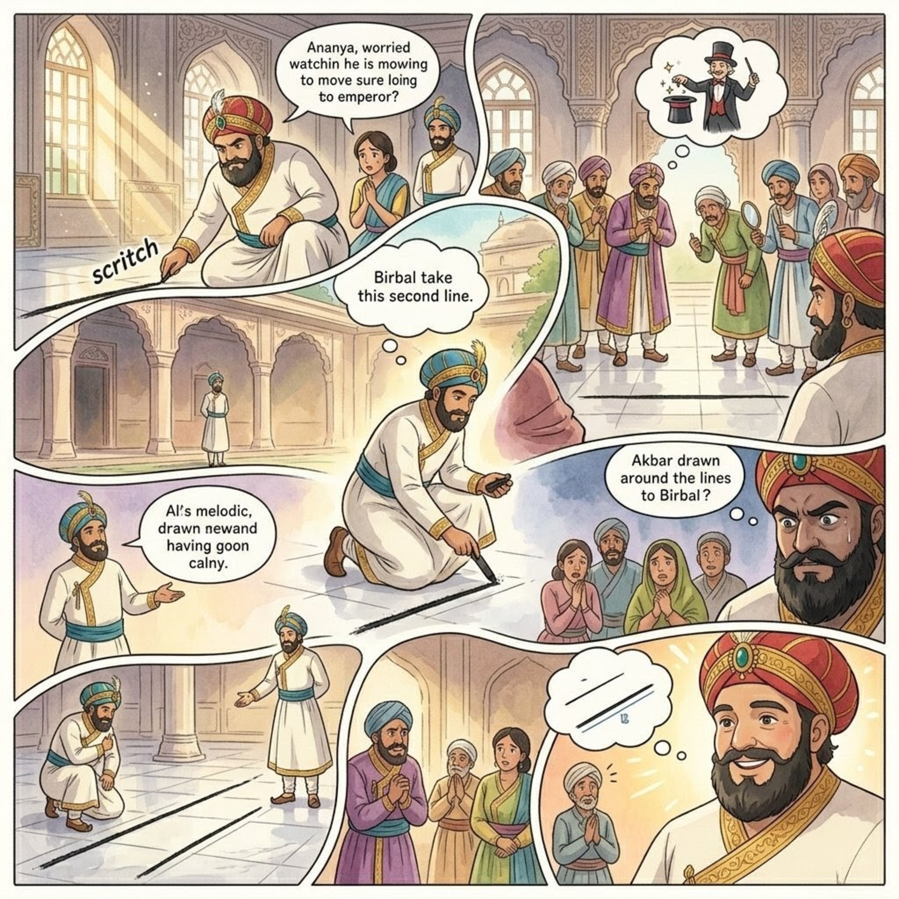 Birbal and the Shortened Line episode artwork