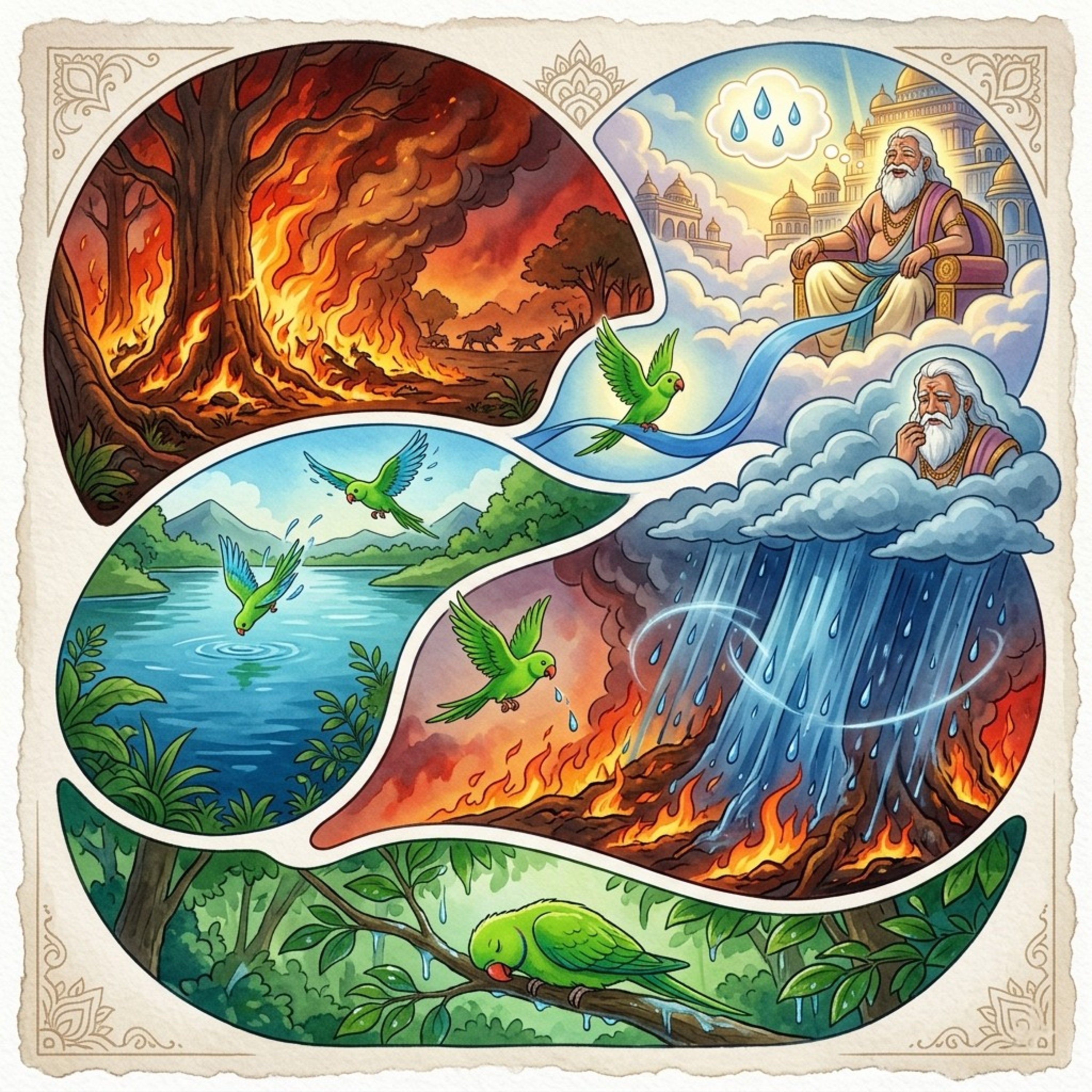 The Brave Little Parrot and the Rain of Mercy episode artwork