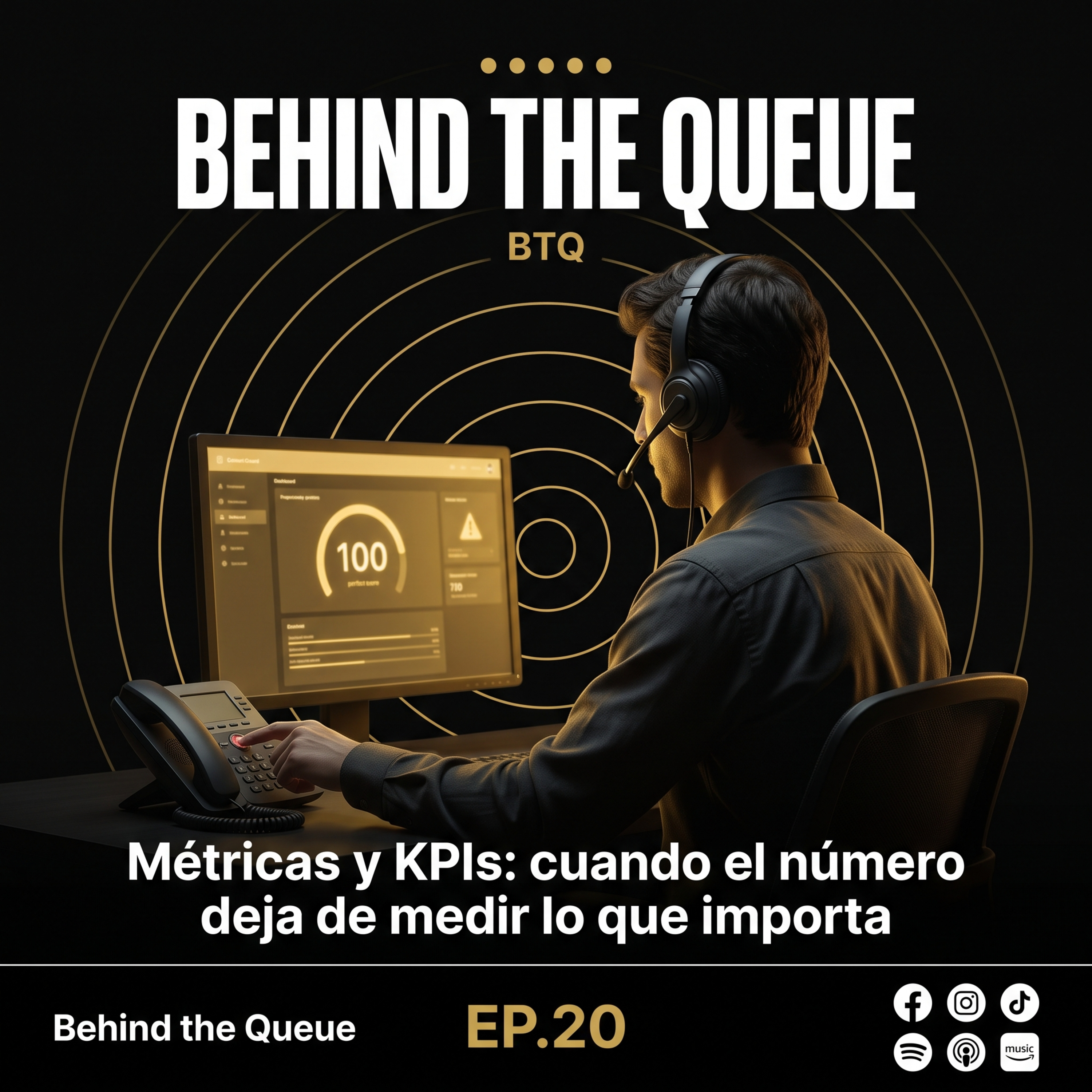 Portada de Behind The Queue