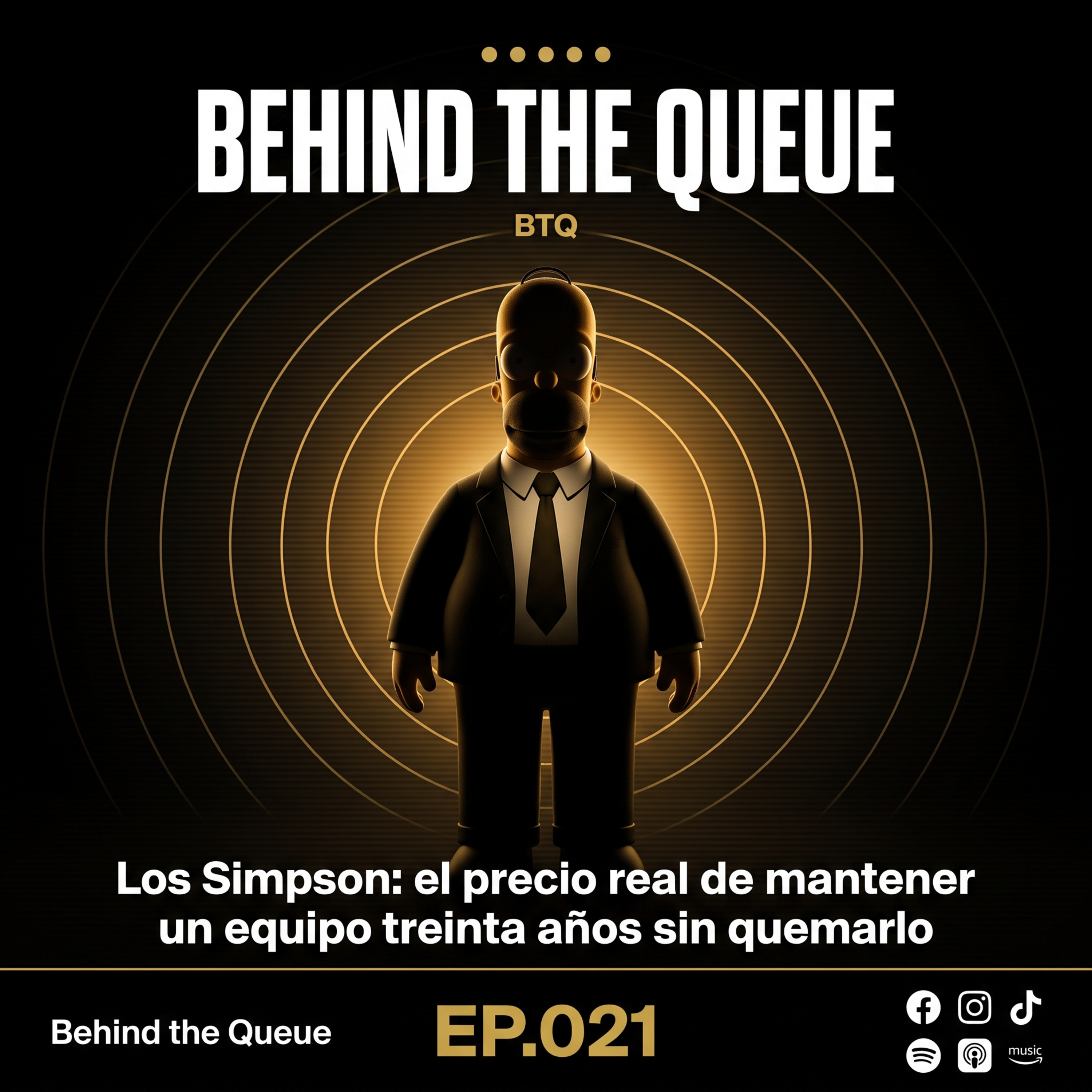 Portada de Behind The Queue