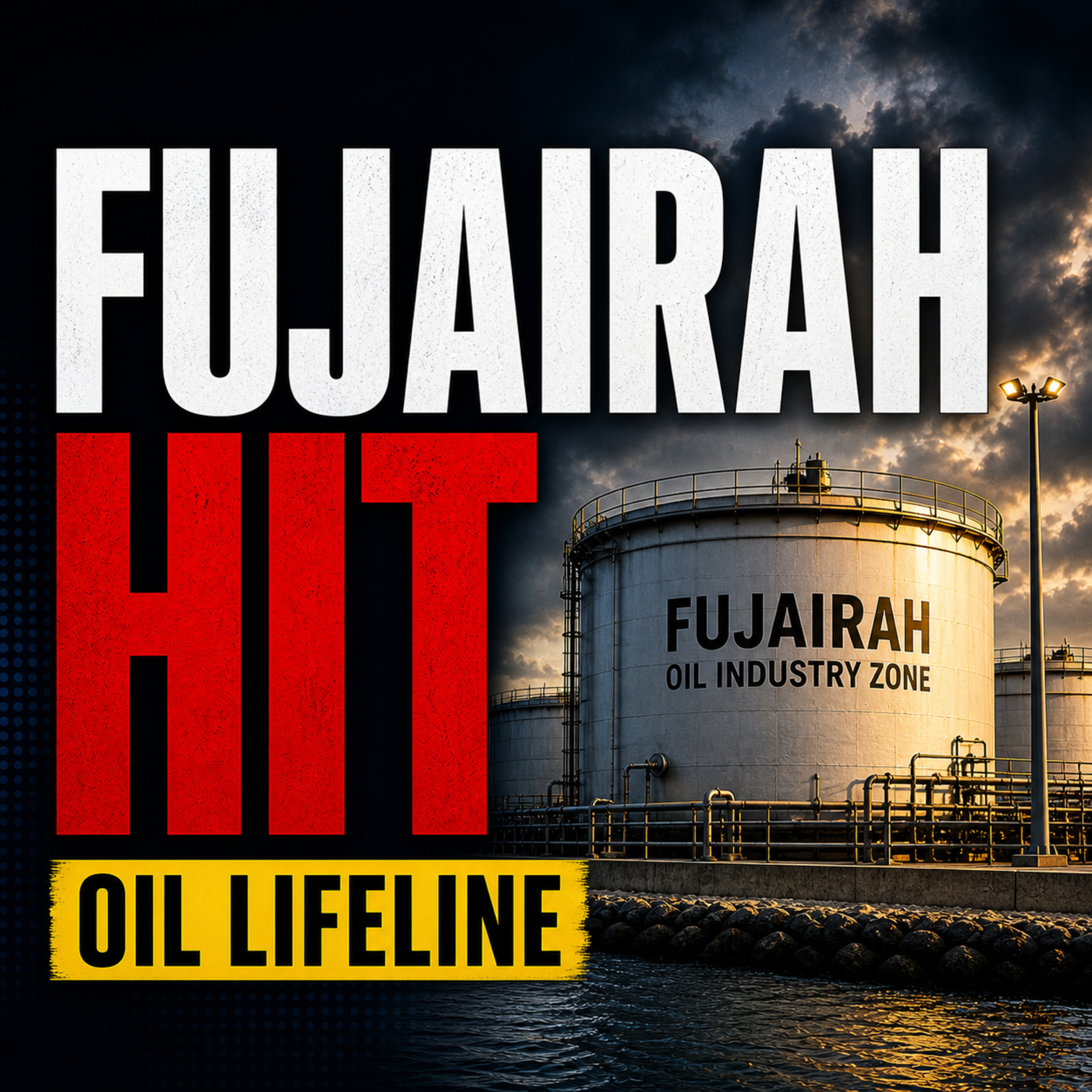 Fujairah Oil Hub Hit: Iran Drone Strike Outside Strait of Hormuz