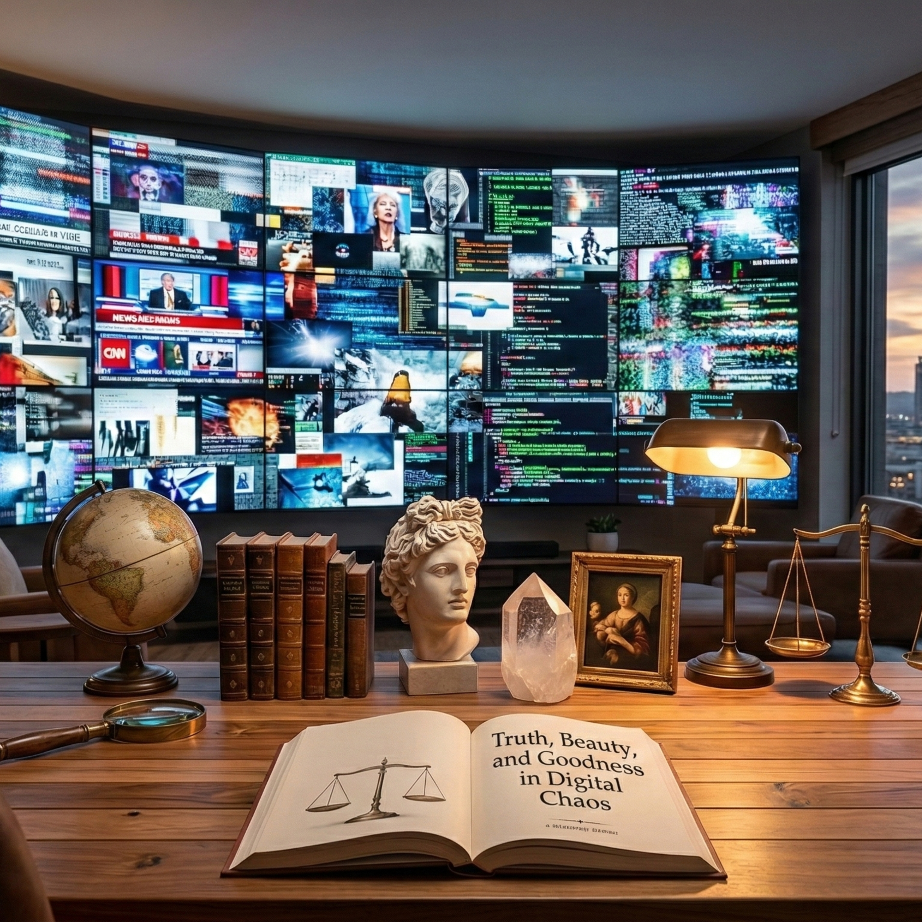 Truth, Beauty, and Goodness in Digital Chaos