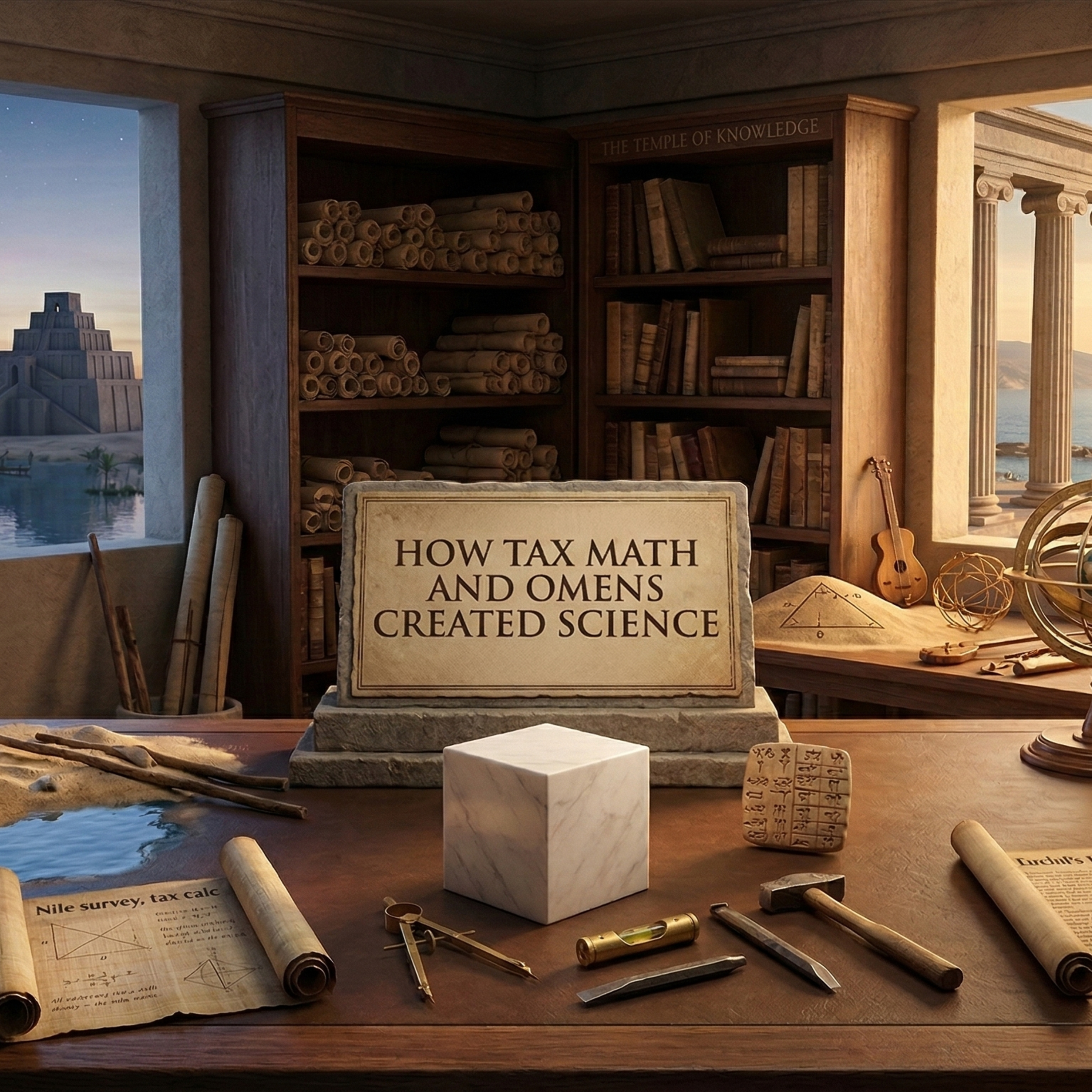 How tax math and omens created science
