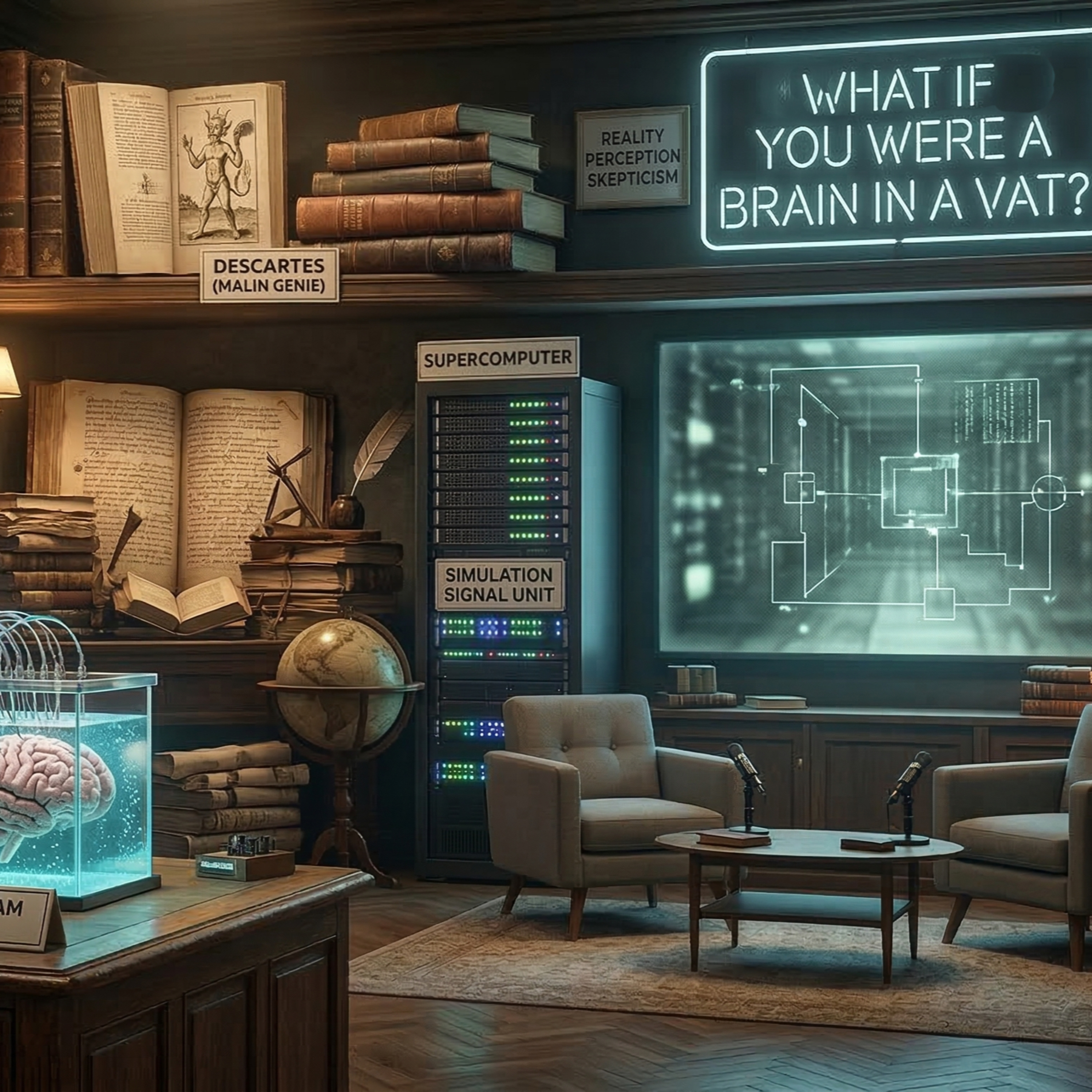 What if you were a brain in a vat?