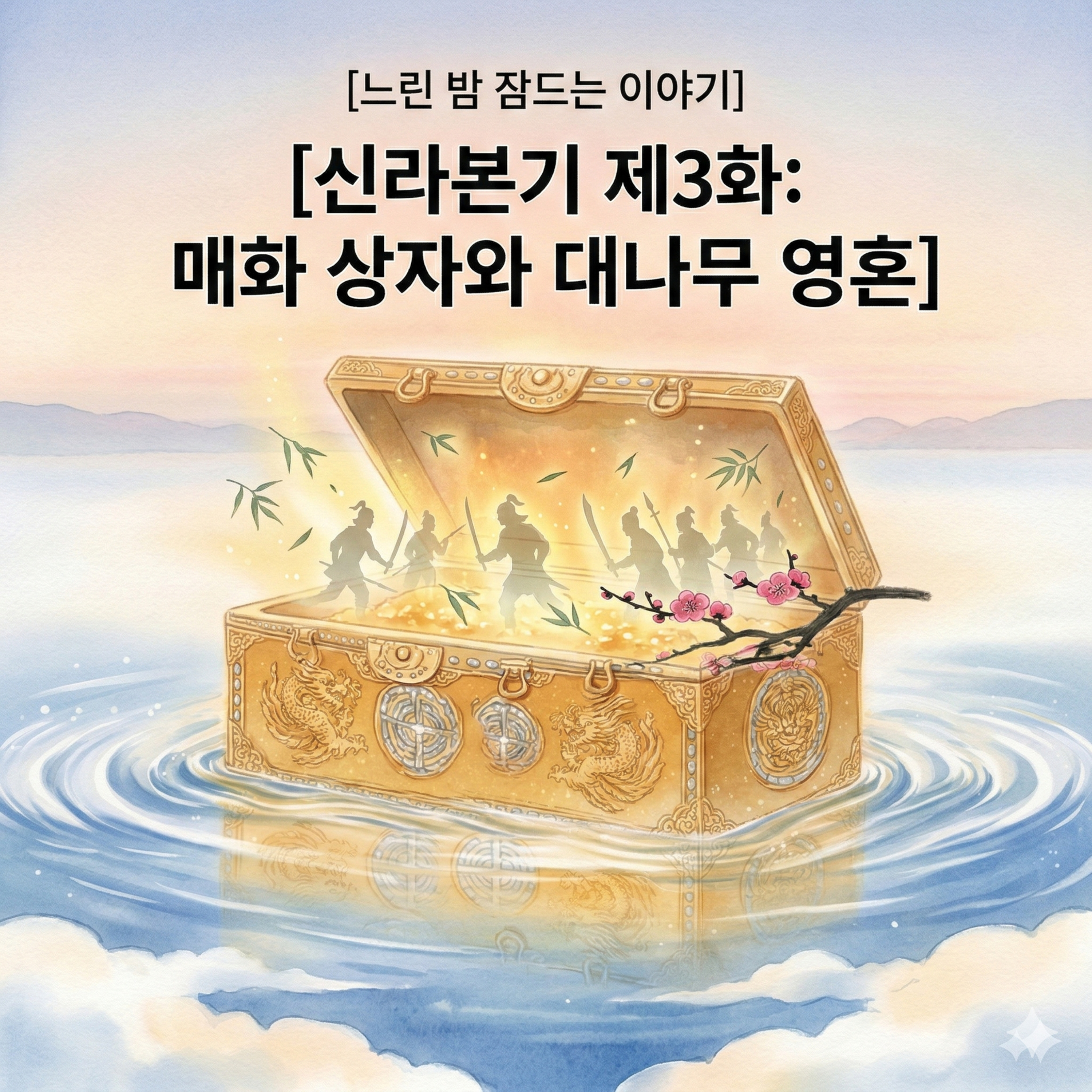잠이 오는 한국사: 왕의 무덤에서 나온 죽엽군(竹葉軍) 이야기 (신라본기 3화) episode artwork