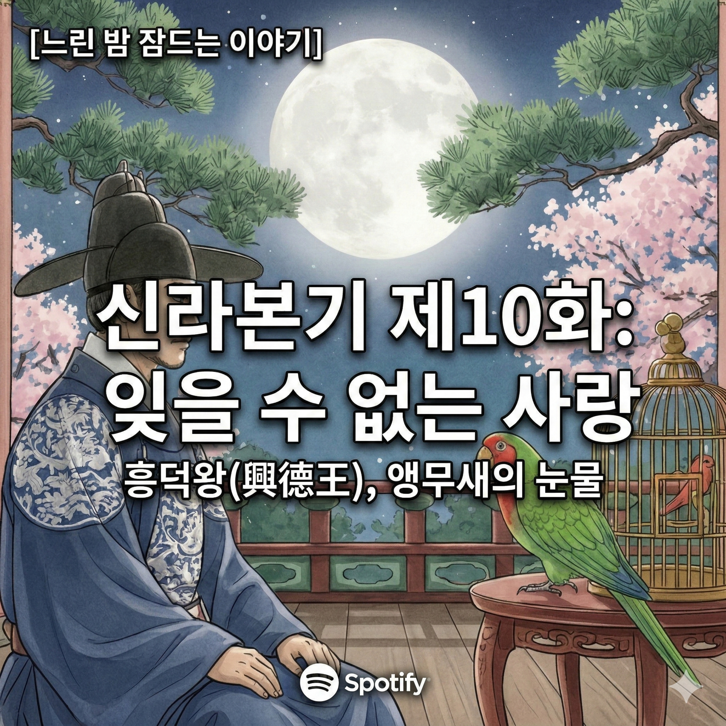 잠이 오는 한국사: 아내를 잃고 홀로 남은 왕, 흥덕왕 이야기 (신라본기 10화) episode artwork