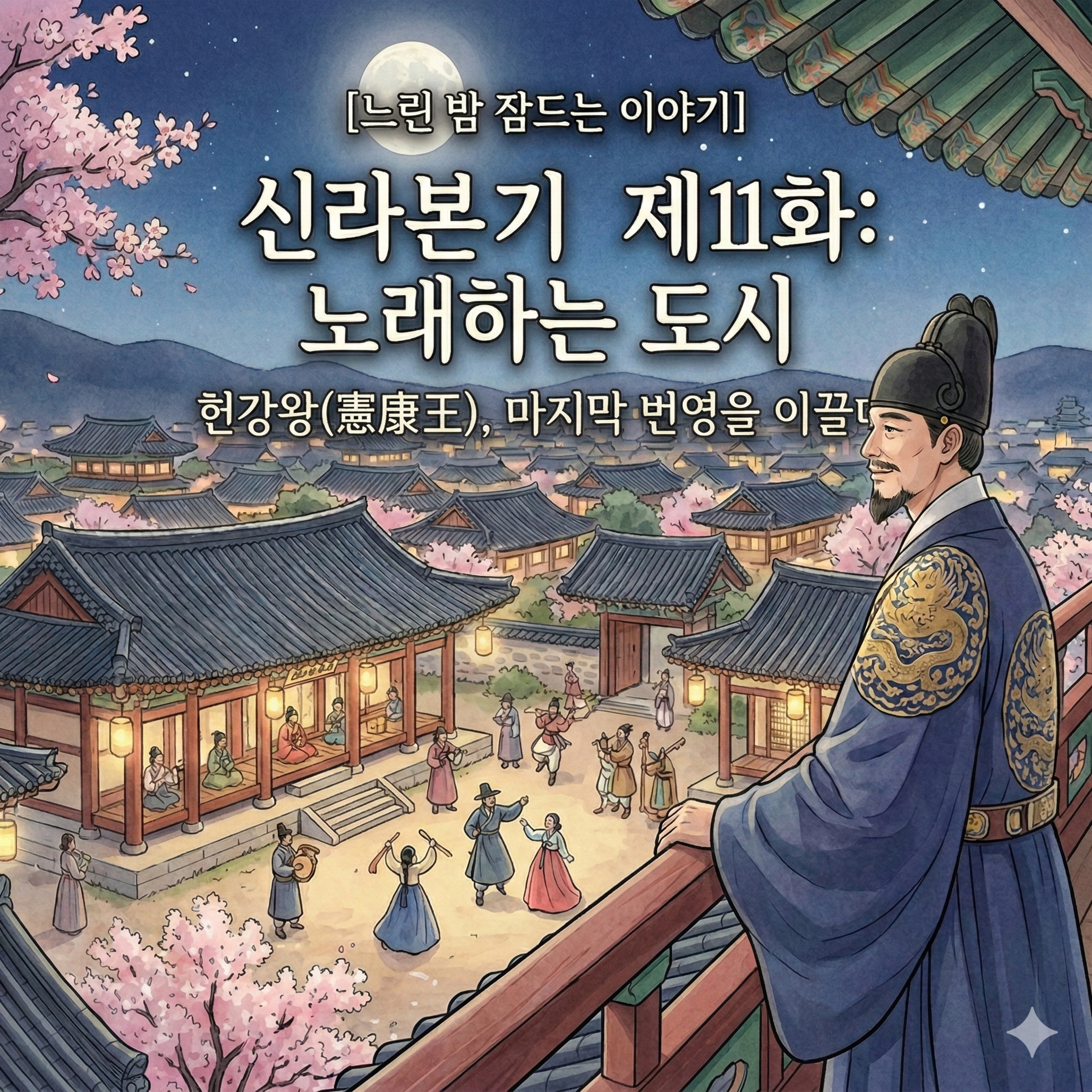잠이 오는 한국사: 신라의 마지막 번영, 그리고 처용의 춤 (신라본기 11화) episode artwork
