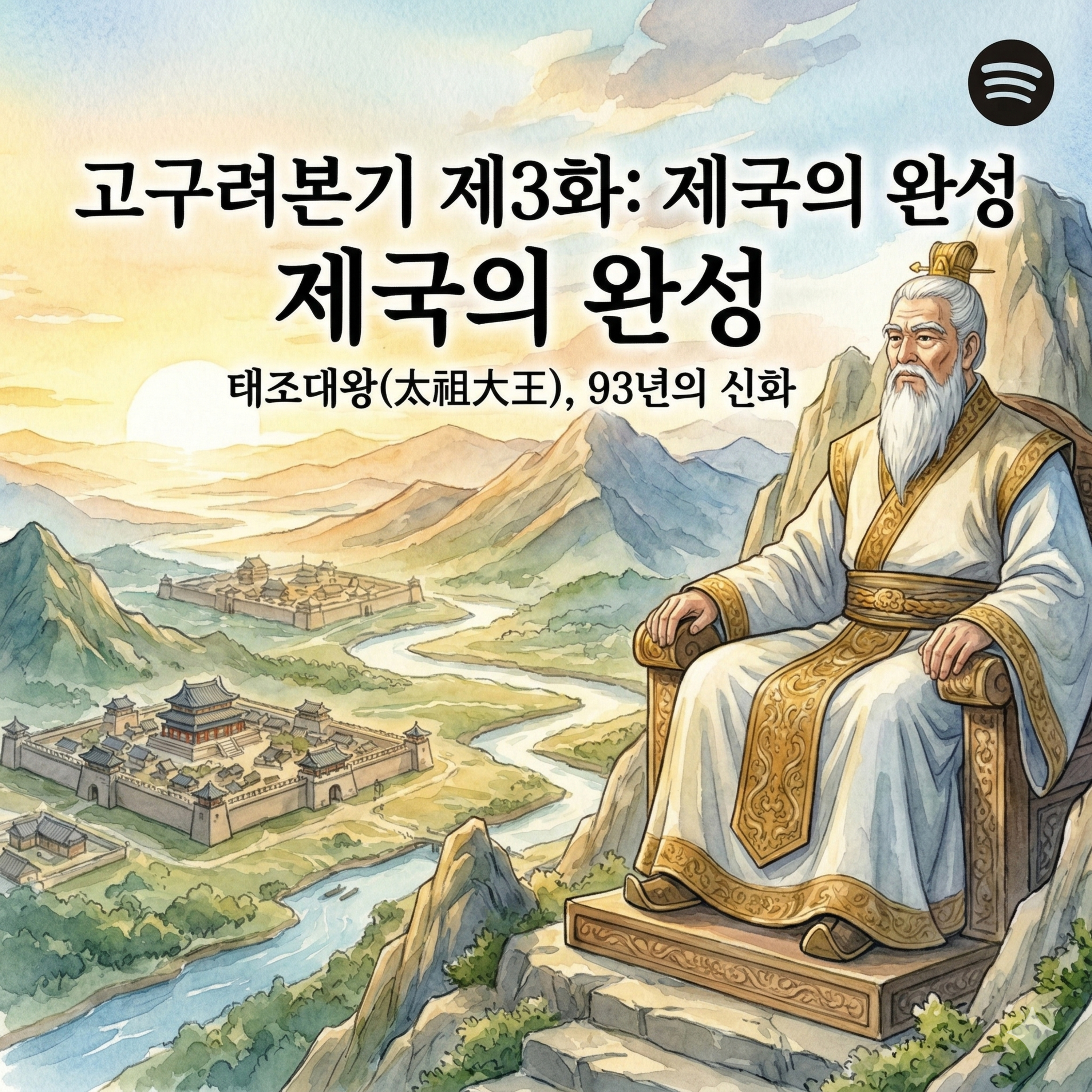 잠이 오는 한국사: 제국을 완성한 왕과 형제의 비극, 고구려본기 3화 episode artwork